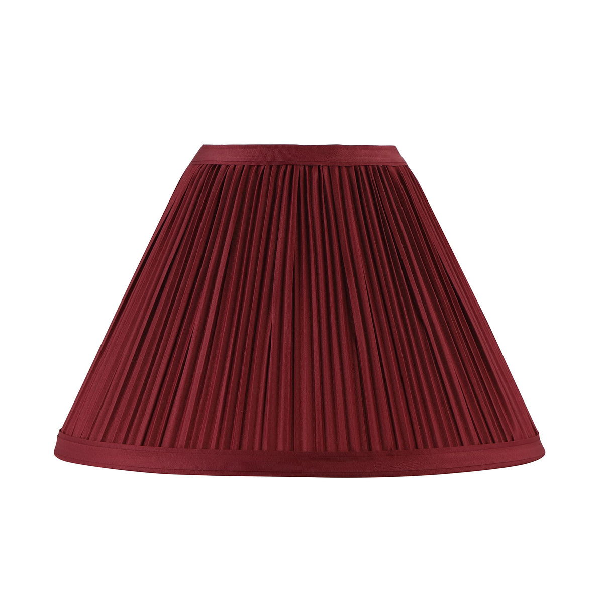 Aspen Creative 59174, Empire Uno Lamp Shade, Rich Red, 4&quot; Top x 10&quot; Bottom x 7&quot; Slant Height, Slip UNO 33mm