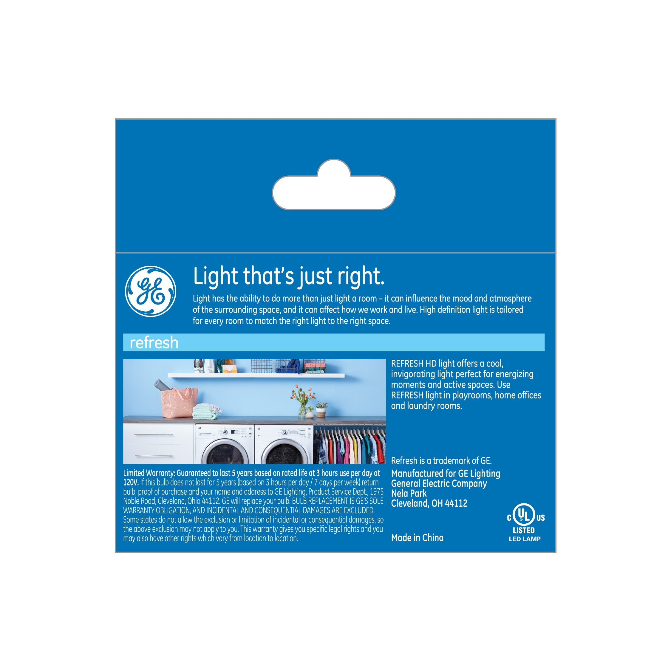 Ge Refresh Led Light Bulbs, 40 Watt, Daylight, G16.5 Globe Bulbs, Frosted, Small Base (2 Pack)
