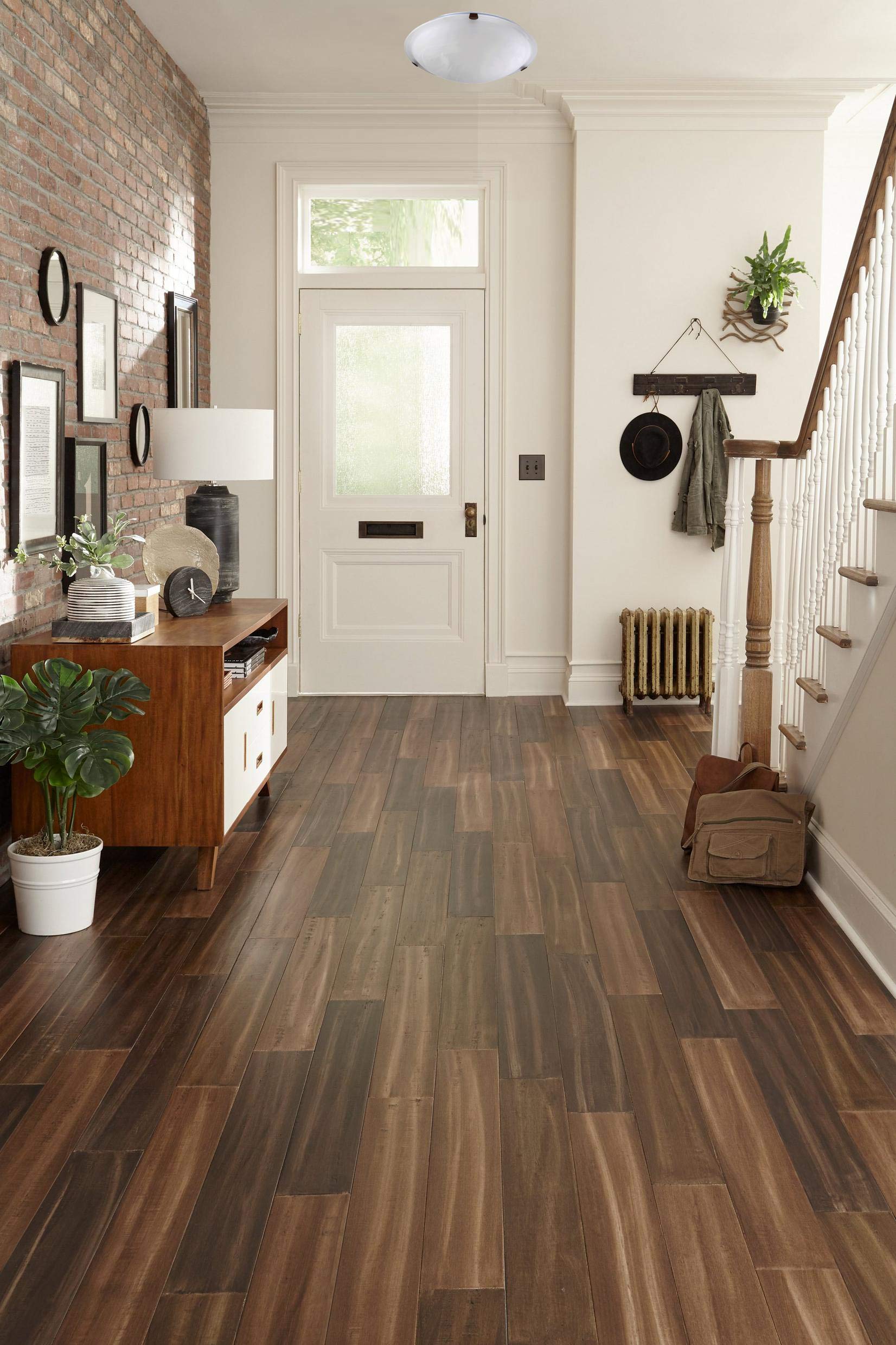 Quorum International Transitional Three Light Ceiling Mount In Bronze/Dark Finish