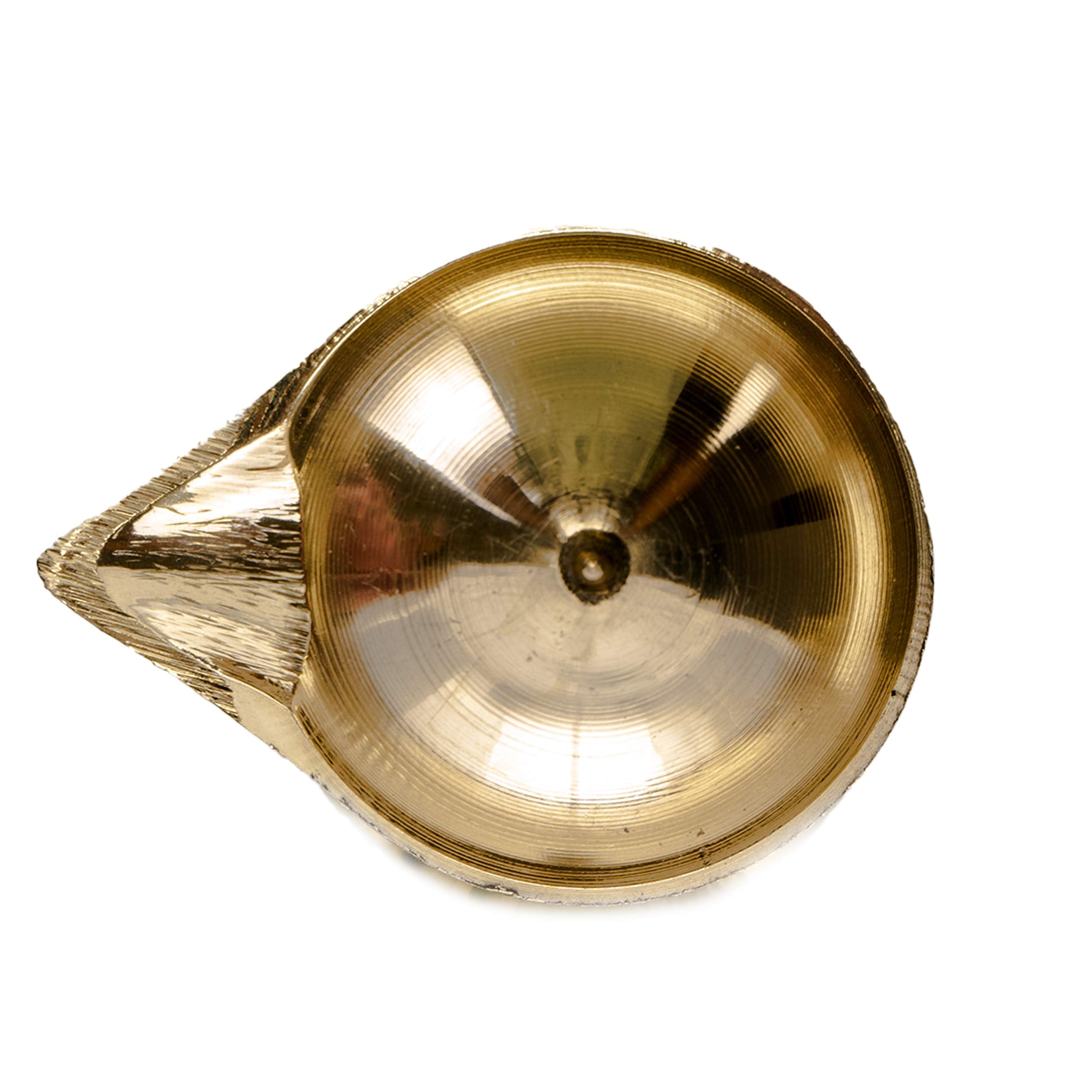 ROY Brass Diya with Tall Stand, Pradeep