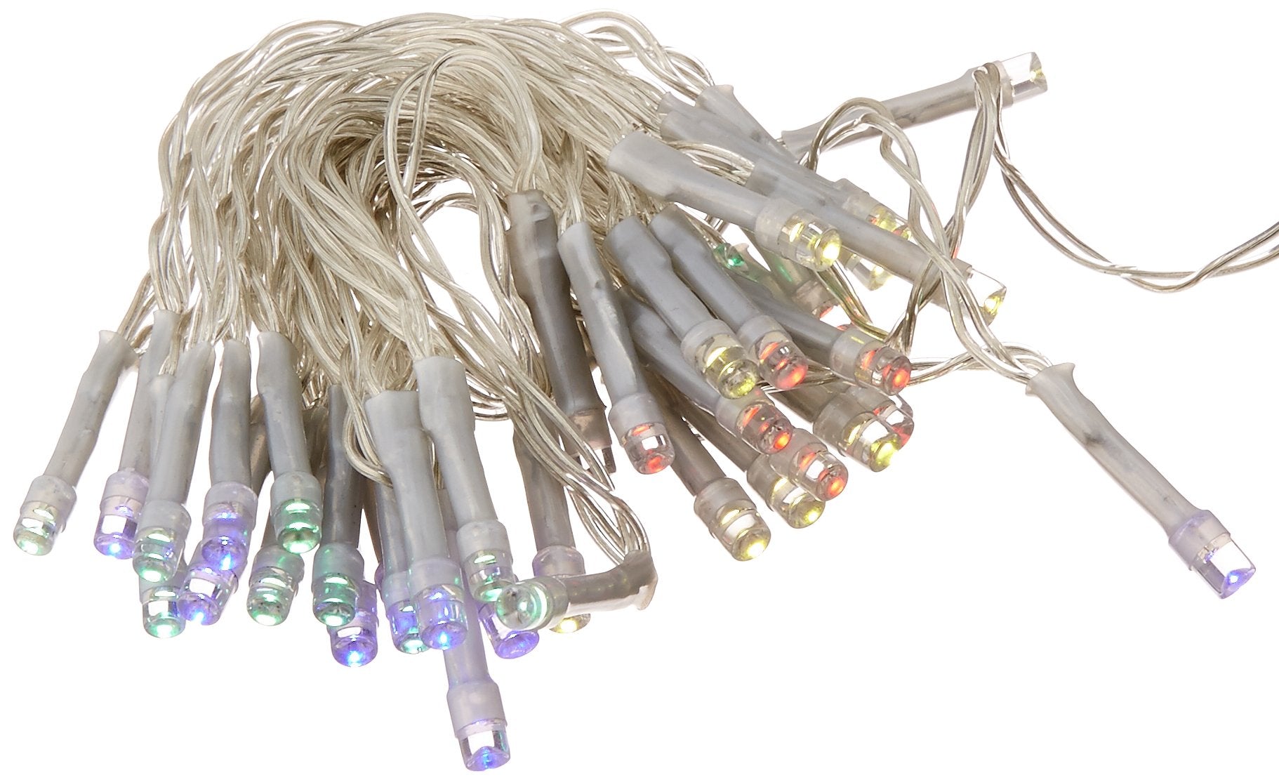 Perfect Holiday 40-LED String Light, 4M, Battery Operated, Multicolor, Model 600008