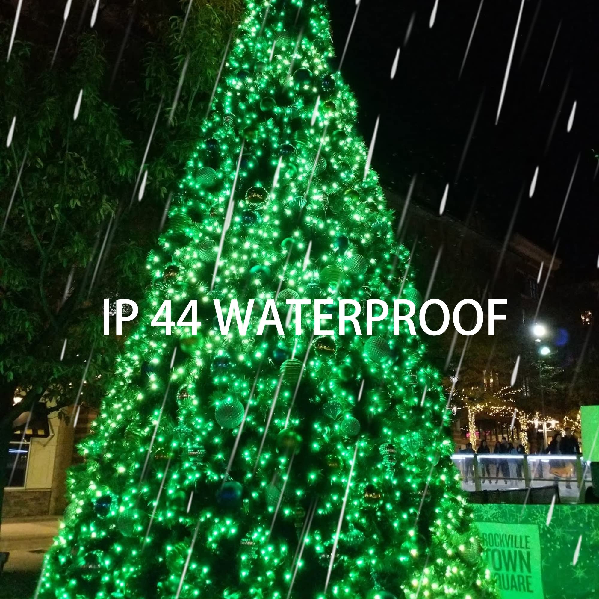 Dazzle Bright St. Patrick'S Day Lights, 20Ft 100 Count Incandescent Waterproof Mini String Lights Plug In, Connectable Christmas Decoration For Indoor Outdoor Home Party Garden Yard (Green)