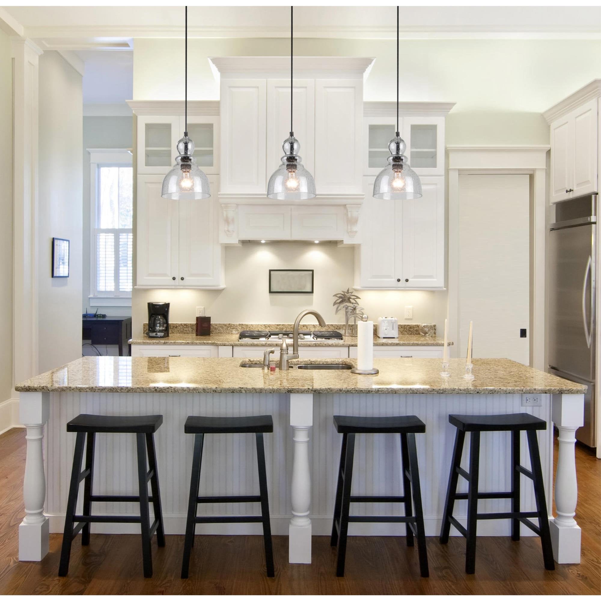 Westinghouse Fiona Pendant Light, 1-Light, Oil Rubbed Bronze, Glass, Model 6100800