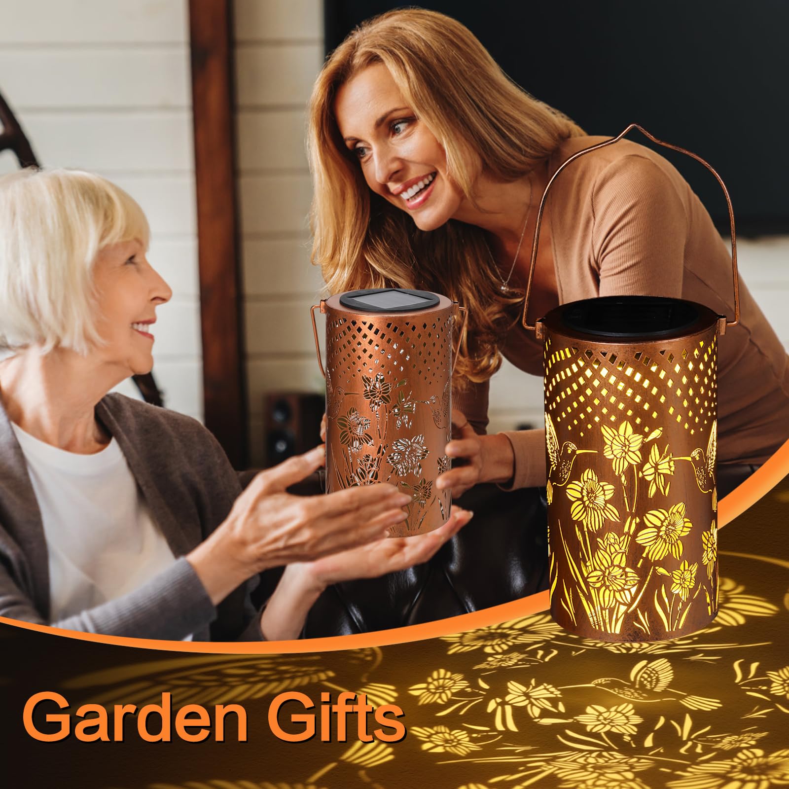 Hummingbird Solar Light, Birthday Gift For Women, Men, Mother'S Day, Thanksgiving, Christmas, New Year Gift. Outdoor Waterproof