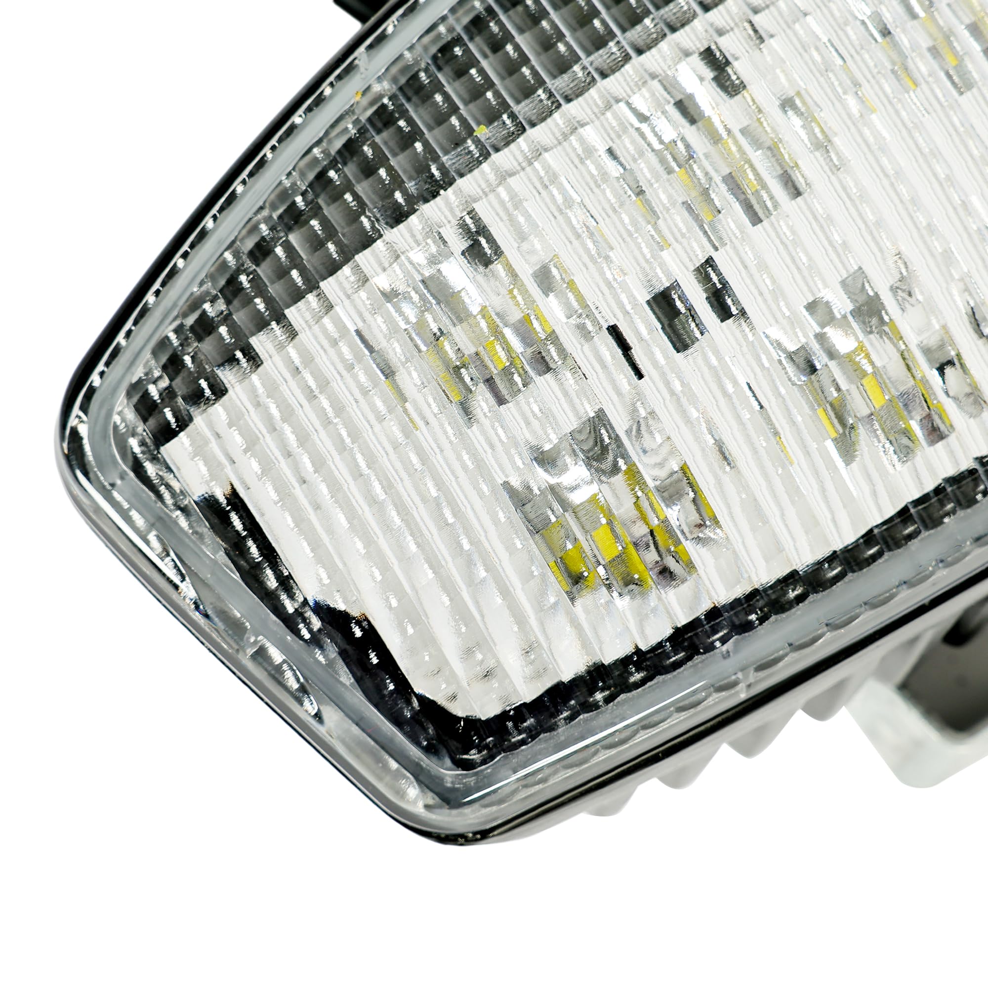 HECASA LED Cab Lights - 12V Roof Marker Lights, Plastic & Aluminium Alloy, Clear Lens, Model MO-3489, 1 pc