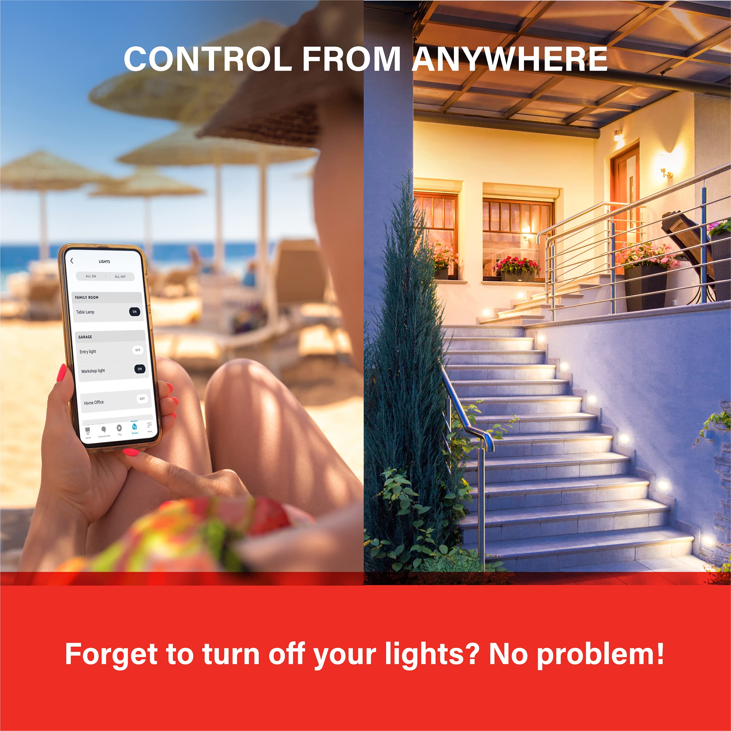 Sengled Smart Light Bulbs, Alexa Bluetooth Mesh, Work with Alexa Only, A19 Dimmable E26, 60W Equivalent Soft White 800LM, Certif