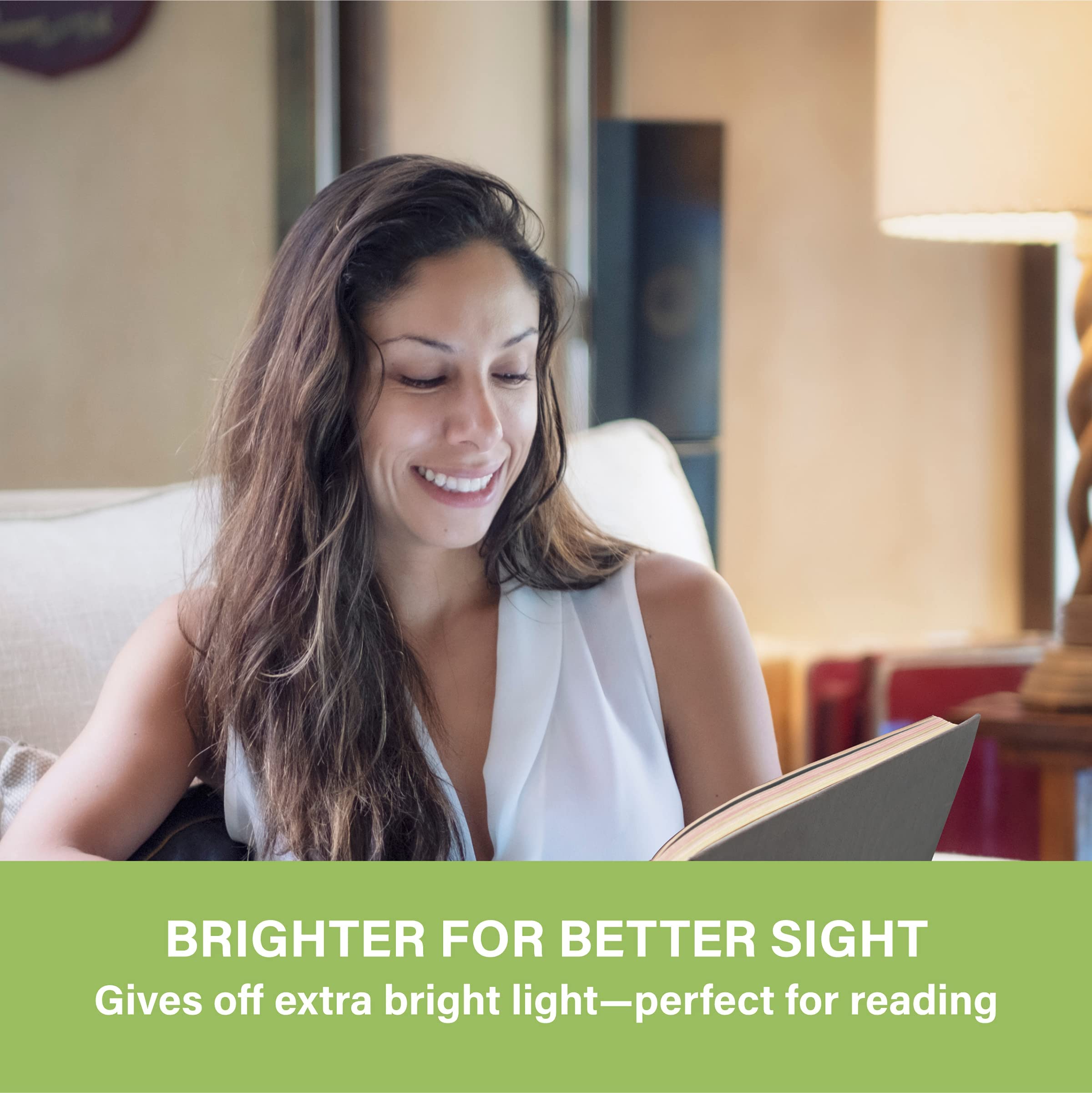 Sigalux Led Light Bulbs 100 Watt Equivalent, A19 Standard Light Bulbs 2700K Soft White, Non-Dimmable Energy Efficient 13W Led Wa