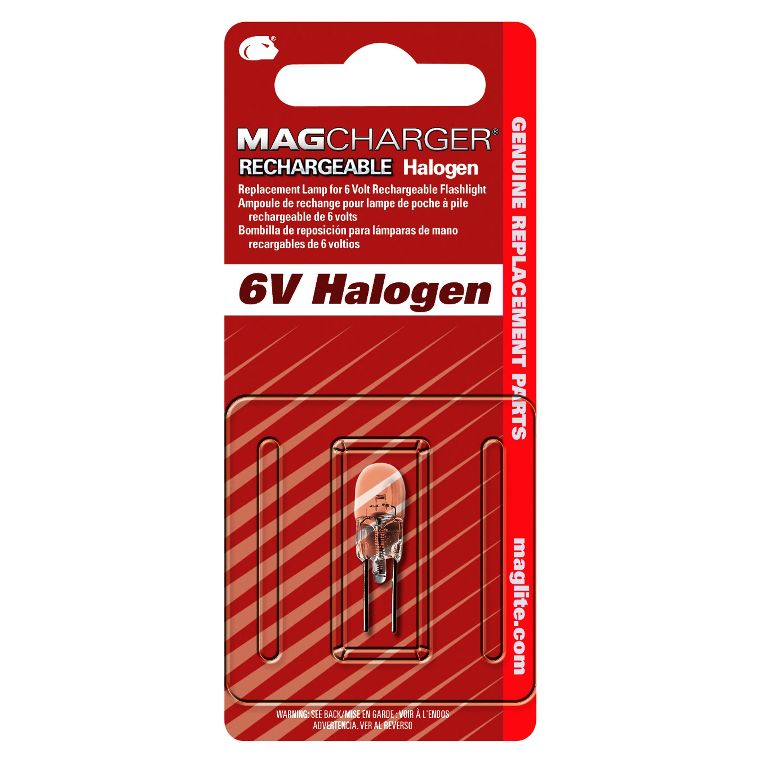 MagLite Bulb Replacement Charger, Model LR00001, Copper Material, 12 Count (Pack of 1)