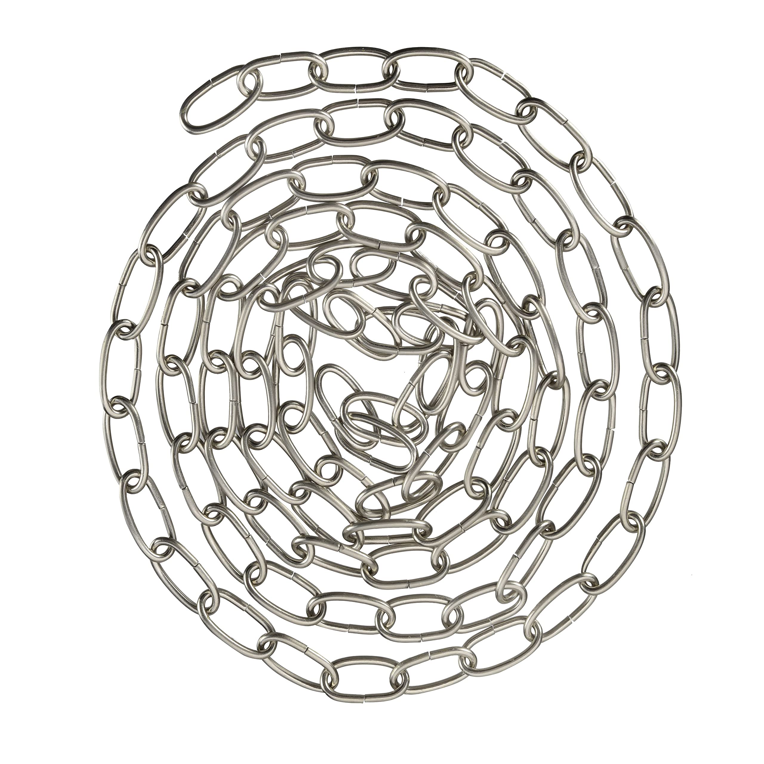 Aspen Creative 21106-31,Steel 10 Feet Heavy Duty Chain for Hanging Up Maximum Weight 50 Pounds-Lighting Fixture/Swag Light/Plant