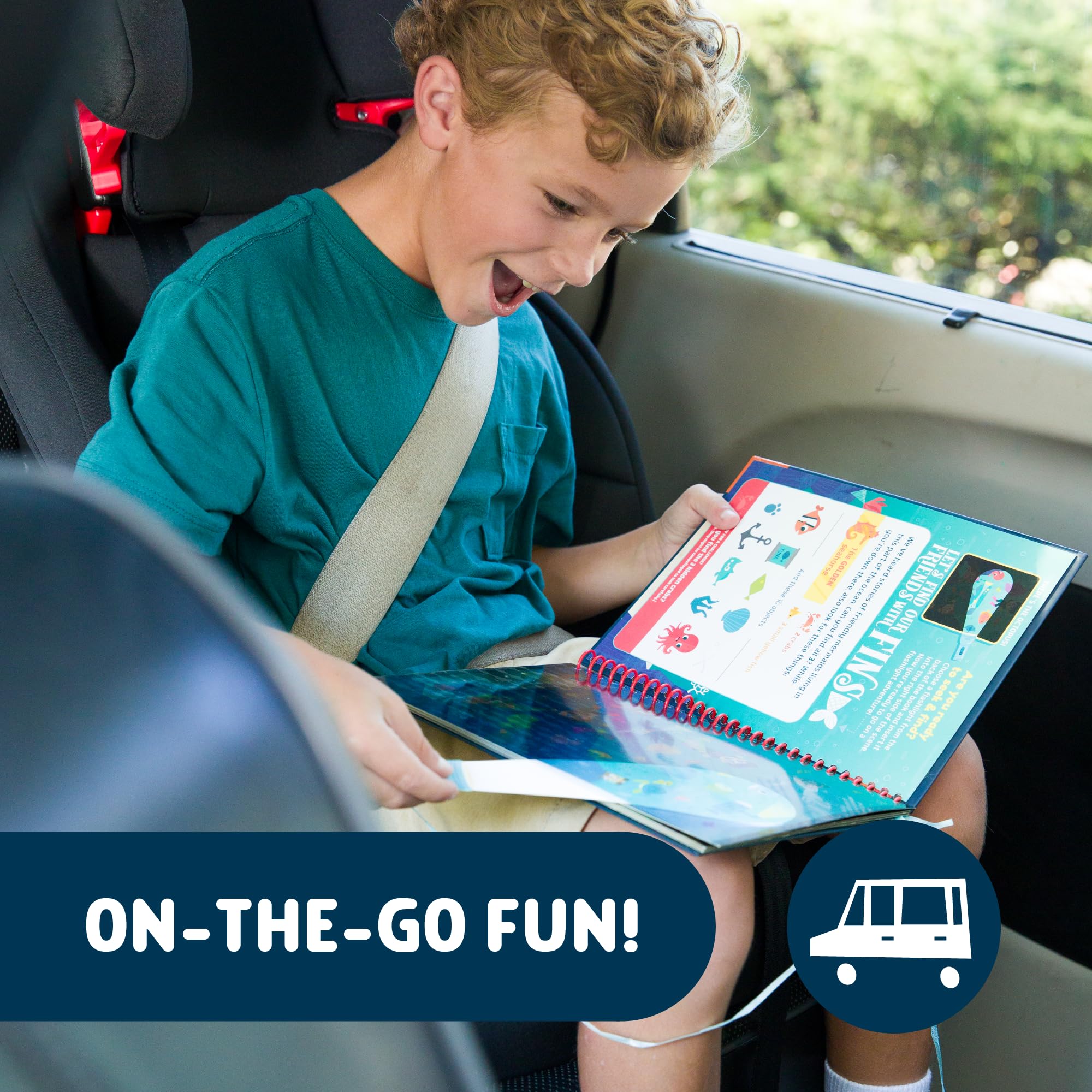 Chuckle & Roar - Flashlight Seek & Find - Engaging Puzzle Solving For Toddlers - Great Game For Young Learners - Travel Ready - Ages 3 And Up