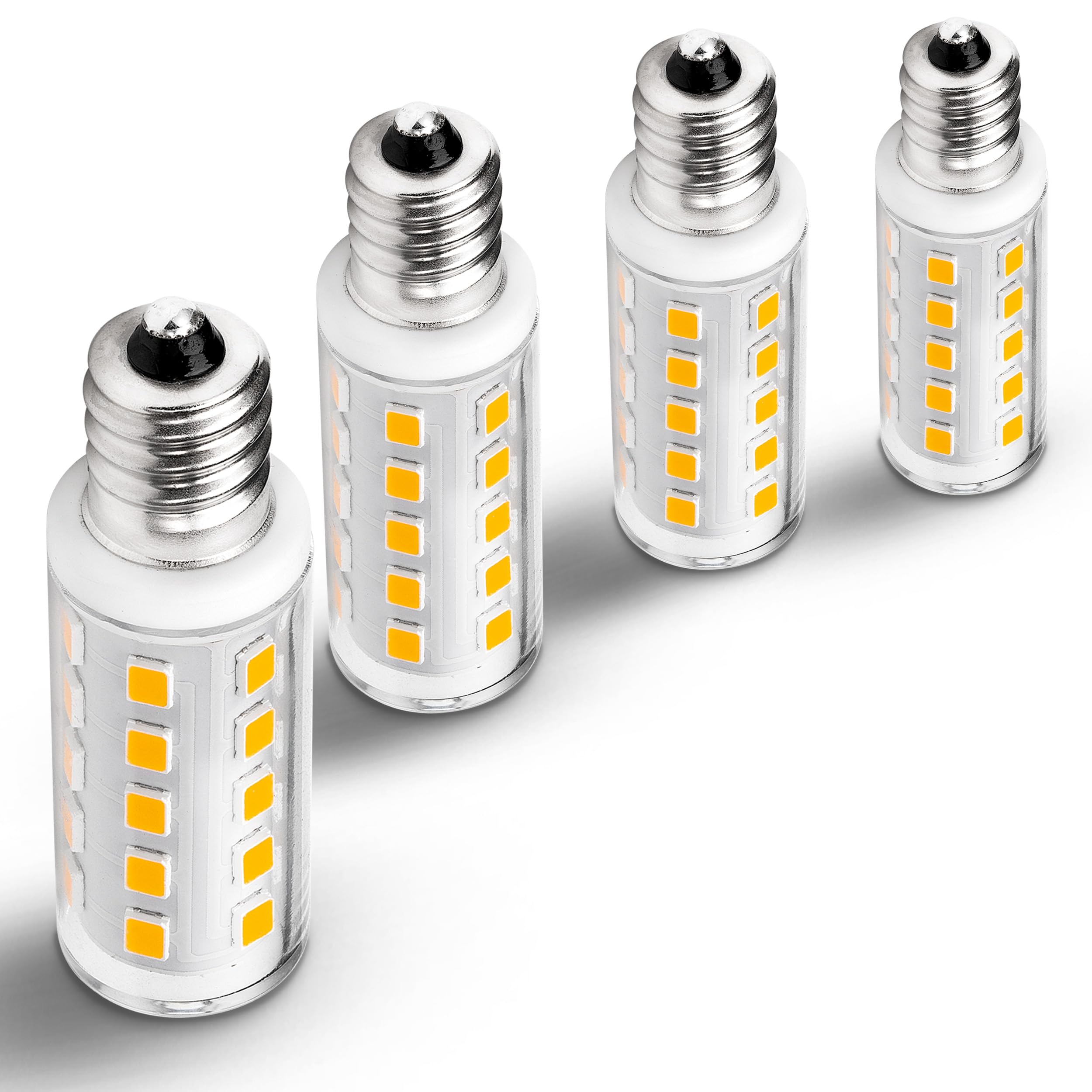 Dimmable E12 Led Bulb Himalayan Salt Lamp 4W, Equivalent 15W 40W, 400Lm 2700K Warm White Ac120V S6 C7 E12 Candelabra Base For Ni