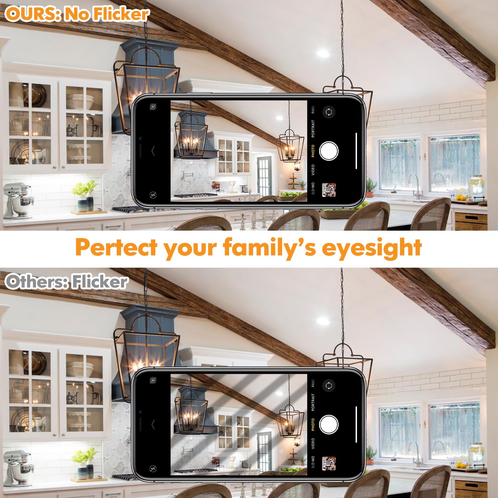 GoBright Dimmable LED Candelabra Bulbs, 40W Equivalent, 24-Pack, 2700K Soft Warm White, E12, Vintage CA10, 4W 460