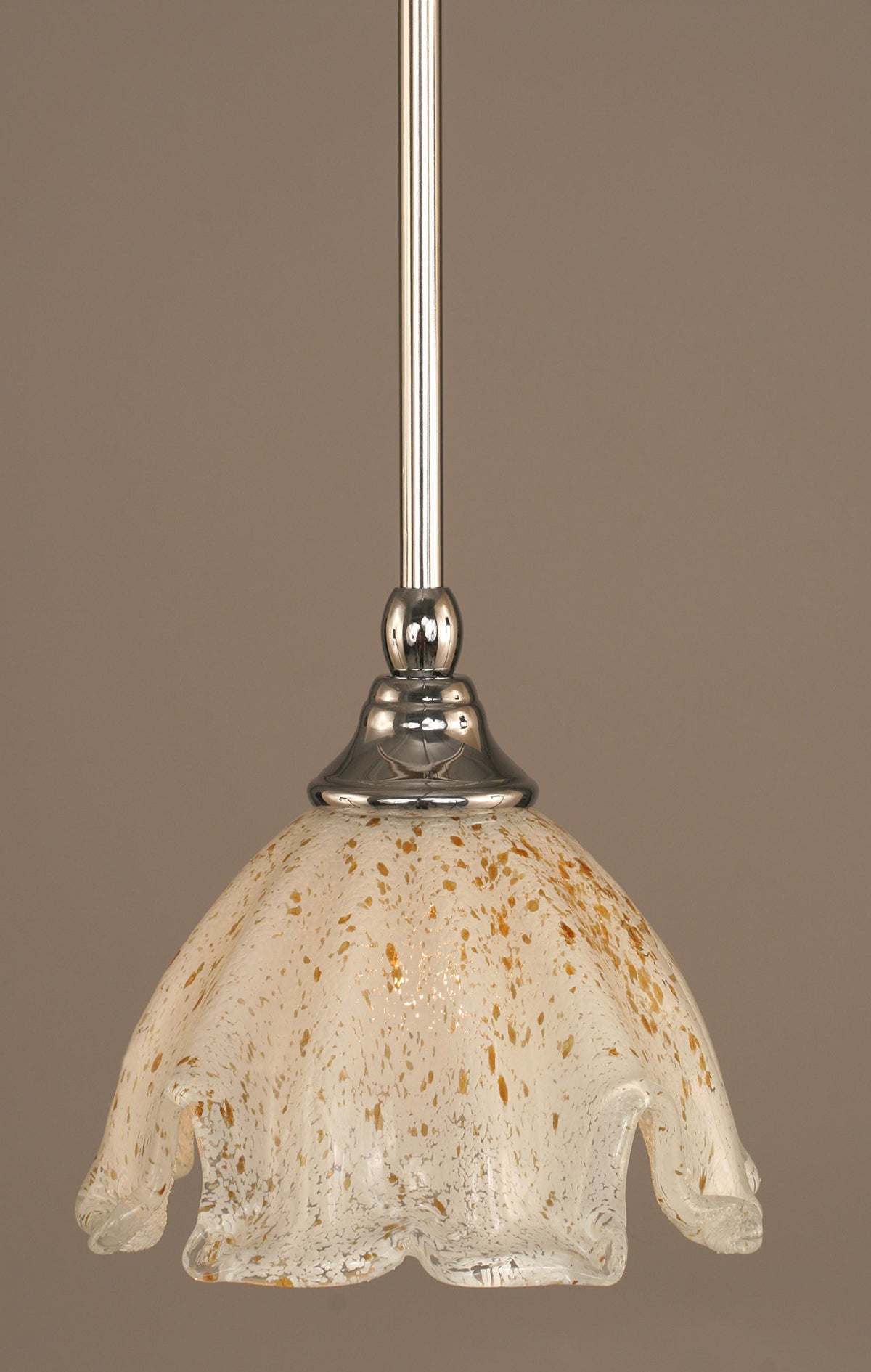 Toltec Lighting 1 Light Mini Pendant In Chrome (23-Ch-755)