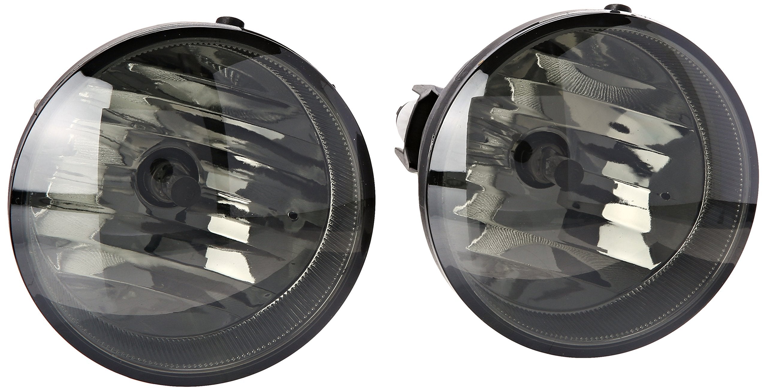 Spec-D Tuning Smoke Lens Fog Lights + H10 Bulbs Included Compatible With Toyota Tacoma 2005-2011 L+R Pair Assembly