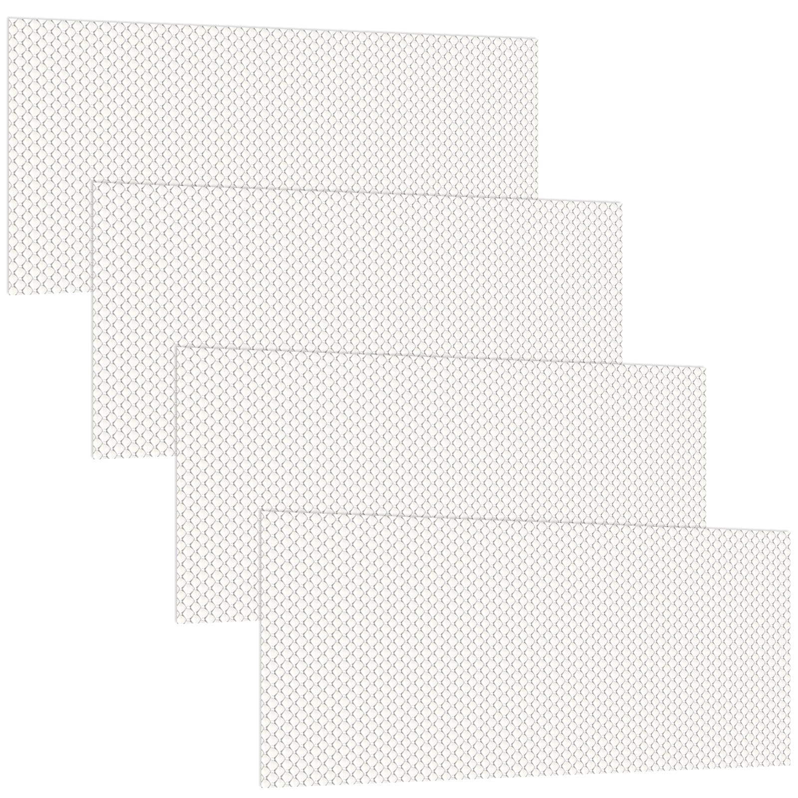 Frienda Fluorescent Light Covers, Clear Acrylic Panels, 22.5in x 46.5in x 0.1in