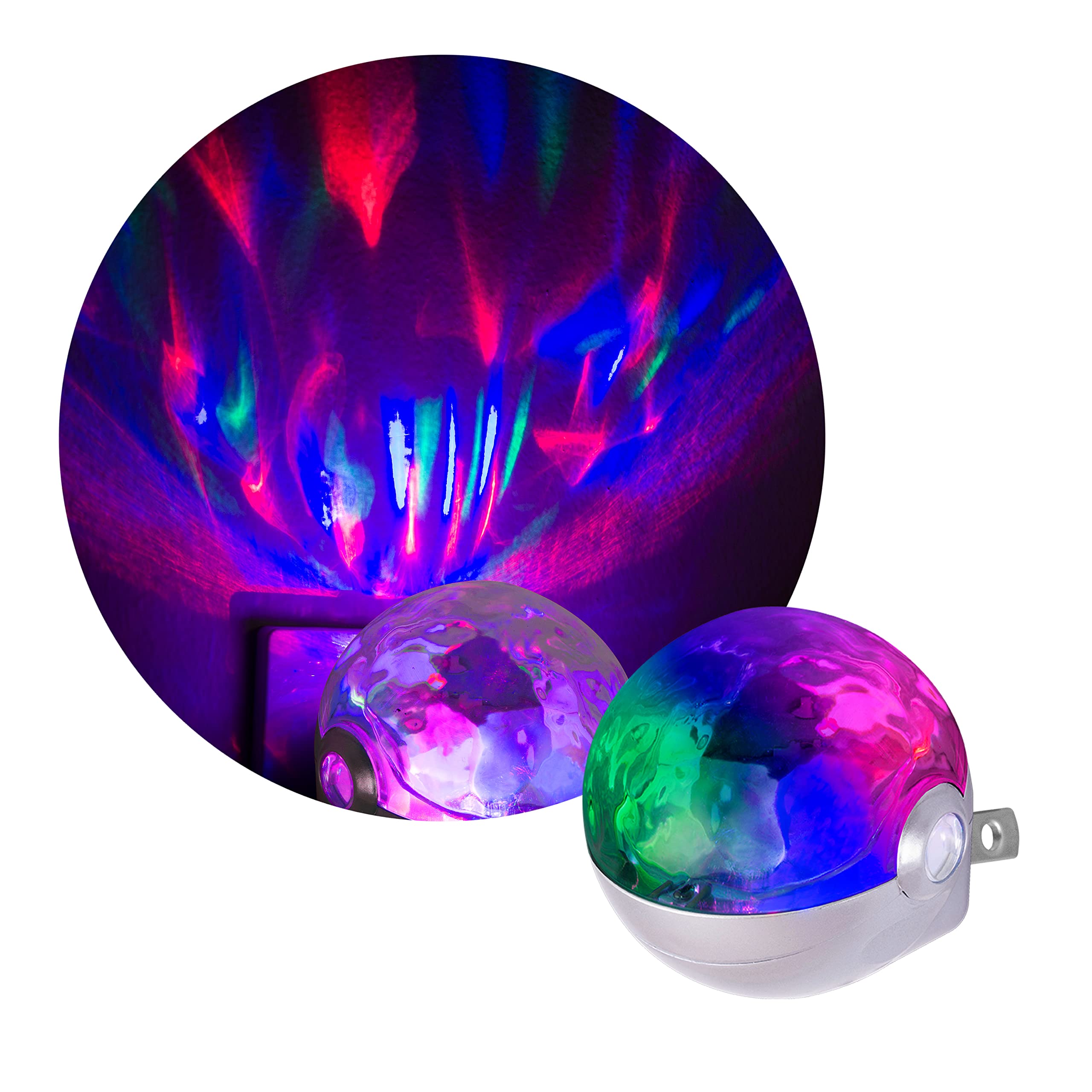 Projectables Space Nebula Led Night Light Projector, Color Changing Plug-In, Dusk-To-Dawn Sensor, Galaxy Projector Space Ideal F