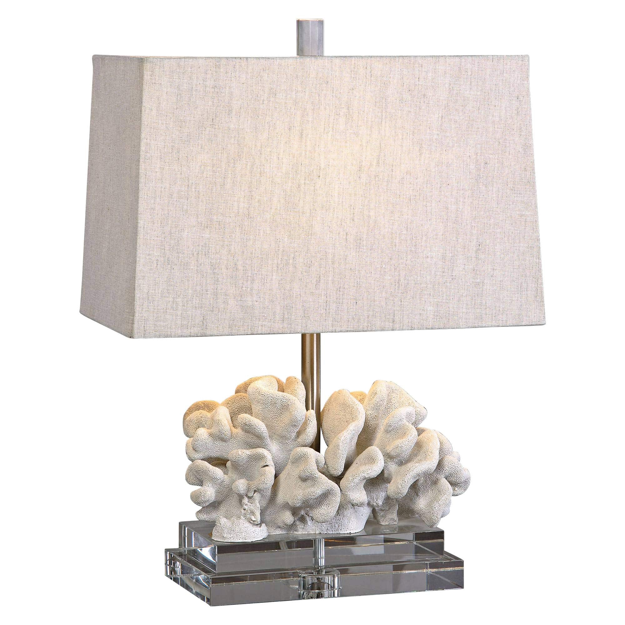Uttermost Coral - 1 Light Table Lamp - 16 Inches Wide By 10 Inches Deep