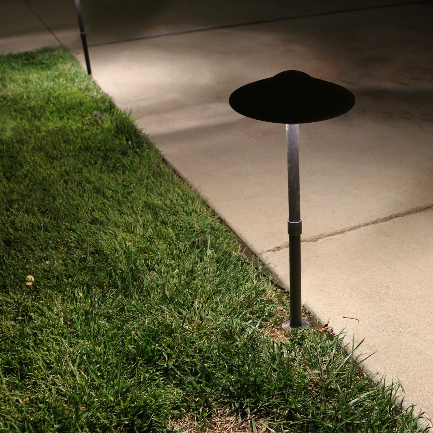 Lumina Lighting® 3W Landscape Lights, Warm White, Aluminum, 12V, Black, 8-Pack, Model PAL0101