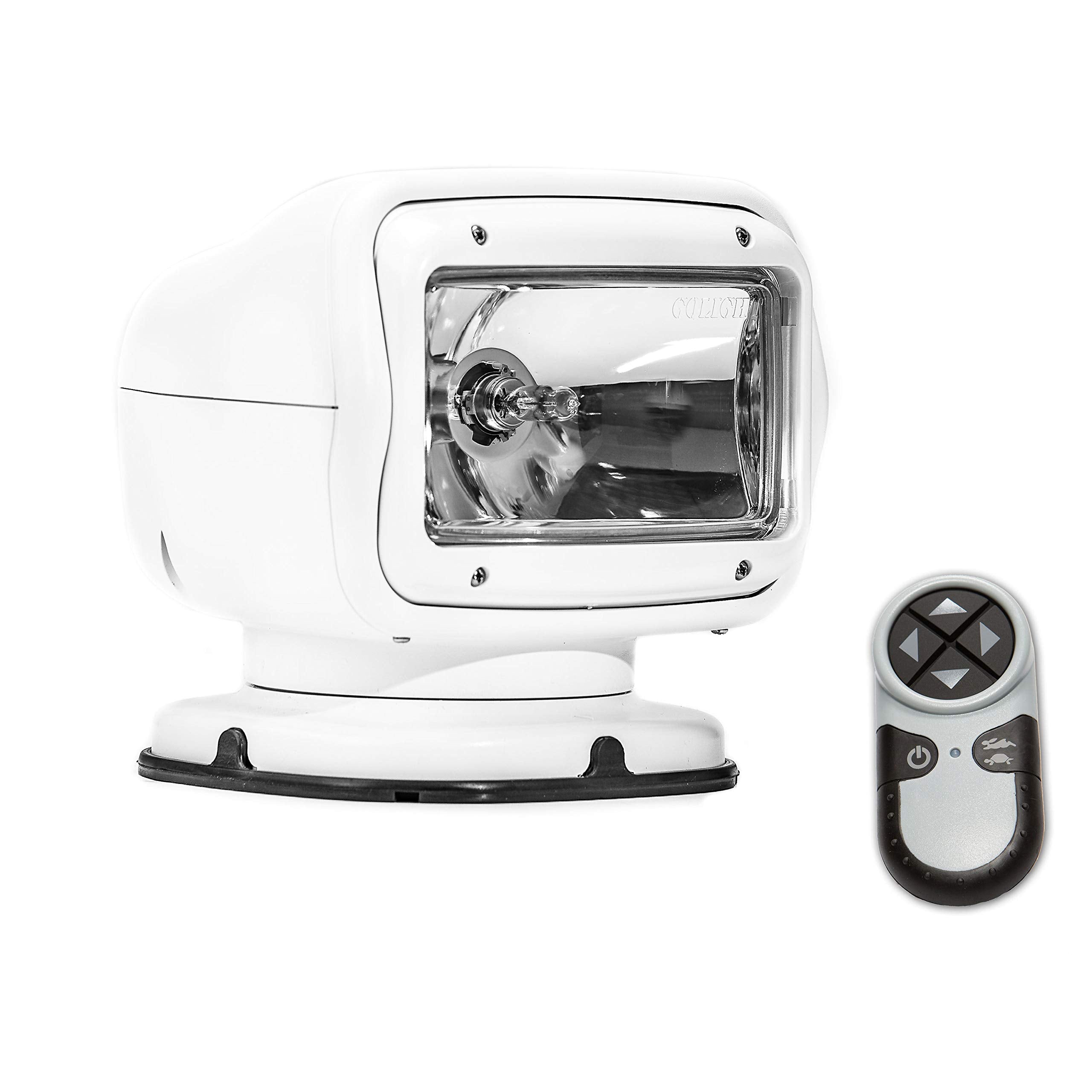 Golight 2000Gt Radioray Halogen Searchlight With Wireless Remote Control - White