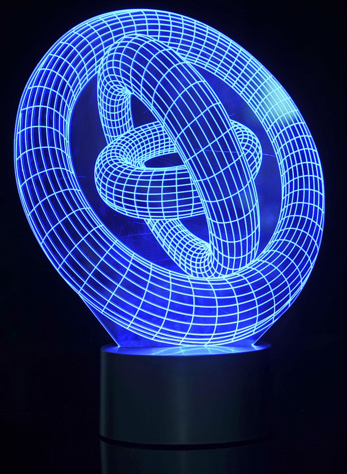 AZ Trading Optical Illusion 3D Ring-In-Ring Lighting