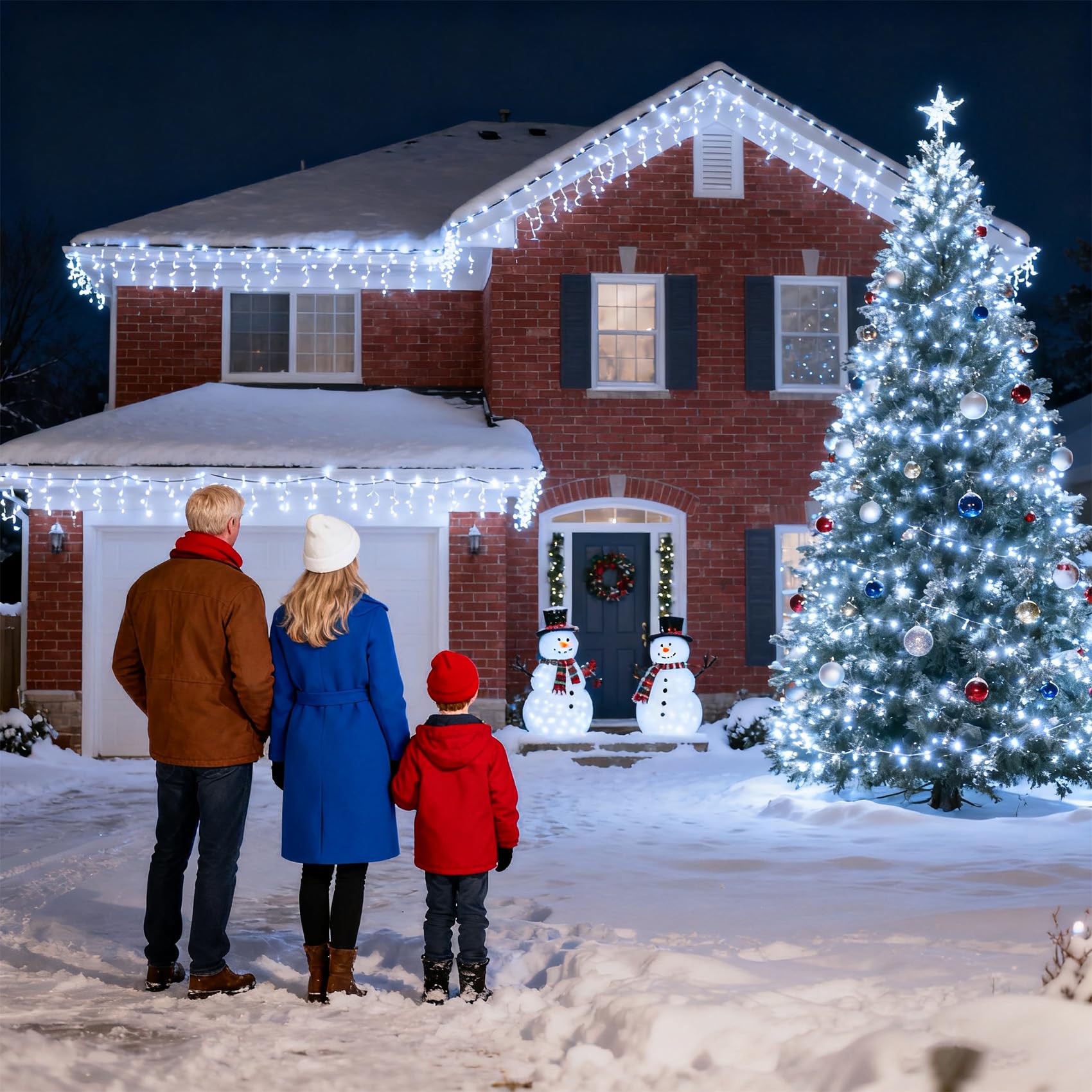 300 Led Christmas Tree Lights  Connectable Christmas Lights Indoor With Timer Memory & Dimmable & 12 Modes  75Ft Decoration Fairy String Lights For Outside Bedroom Home Patio Yard Tree  Cool White