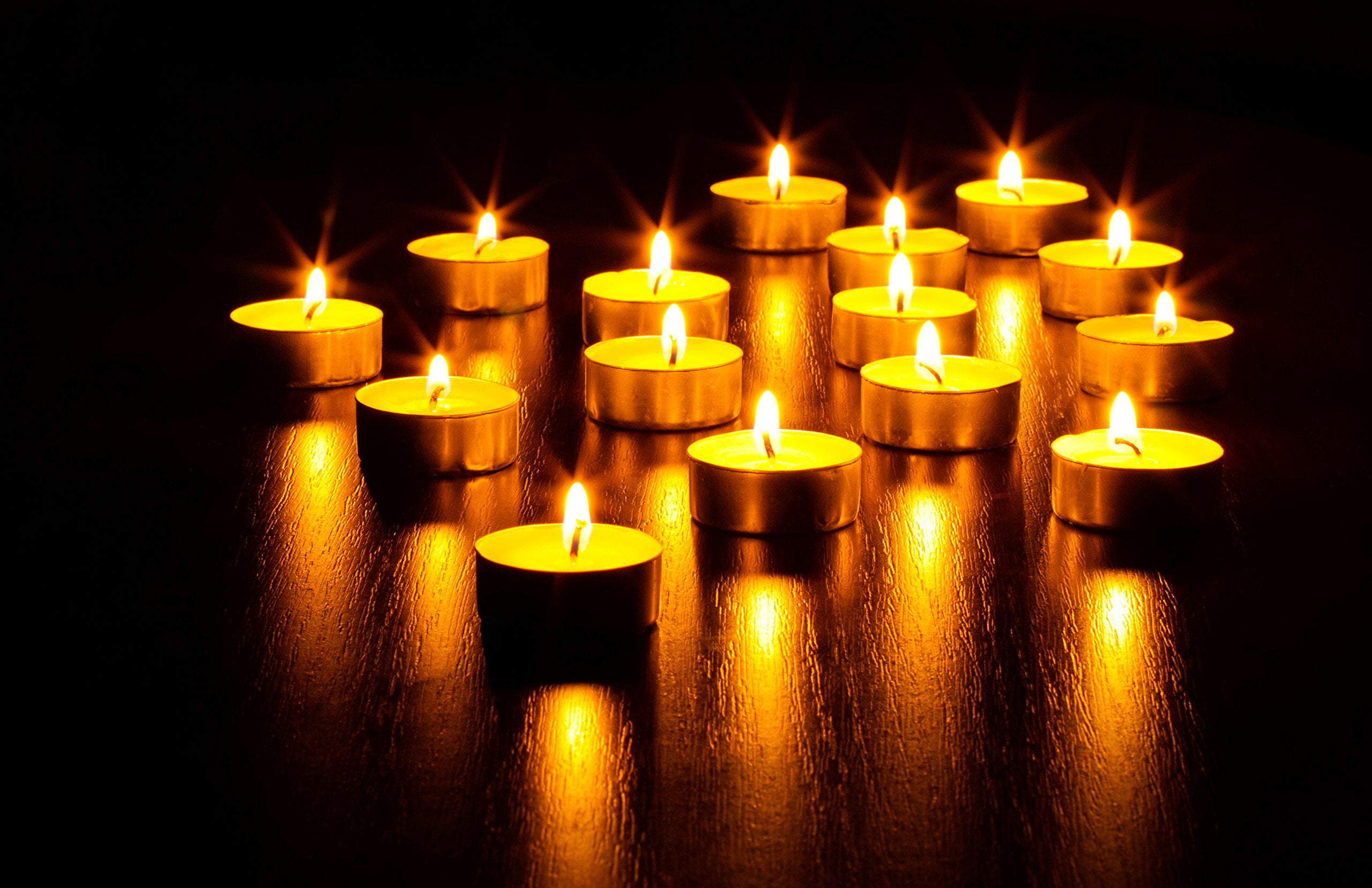OHR CANDLES Tealight Candles - 50 Pack Bulk, Unscented White Wax, 4 Hour Burn Time, Model 28080