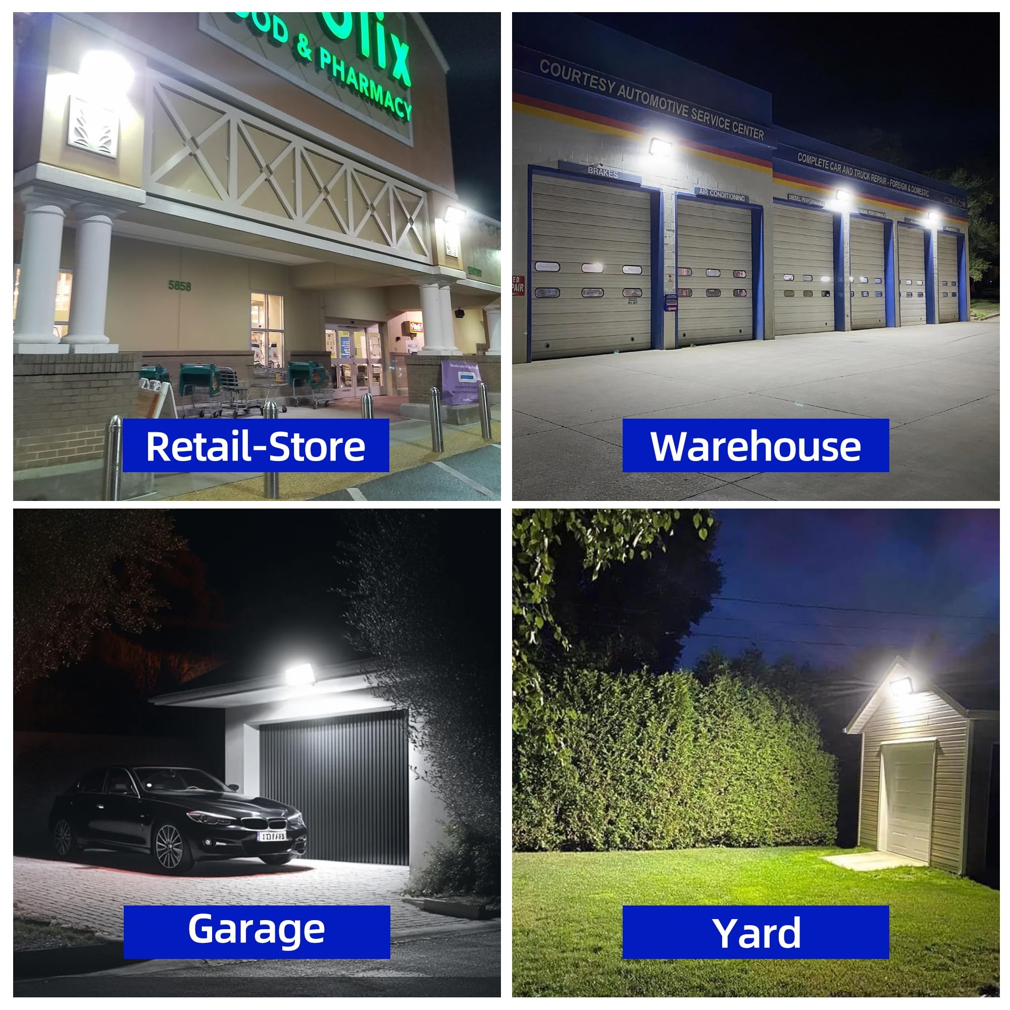 Hykolity 120W Led Wall Pack Light, 16200Lm, Dusk-To-Dawn Sensor, Waterproof, Brown, Model Wpa-0502
