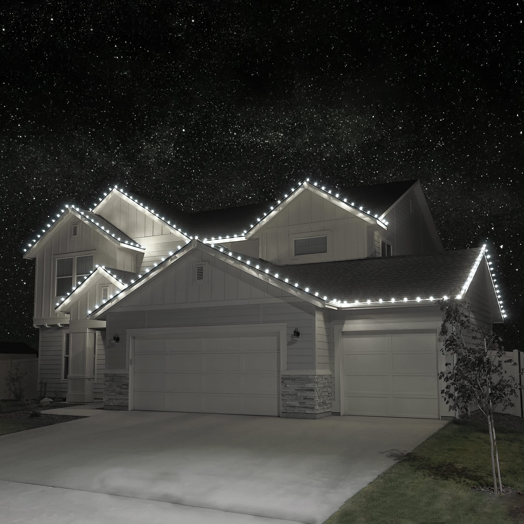 Set Of 500 Holiday Lighting Outlet C9 Led Christmas Lights | Cool White C9 Led Filament Lights | C9 Christmas Light Bulbs For In