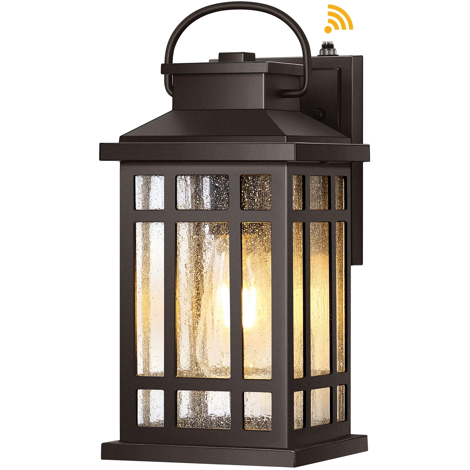 Opaxis Outdoor Light Fixture  Dusk To Dawn Outside Lights For House  Brown Outside Sconce Lighting  Oil Rubbed Bronze Exterior Porch Lights Wall Mount  Modern Outdoor Wall Lantern For Patio Garage