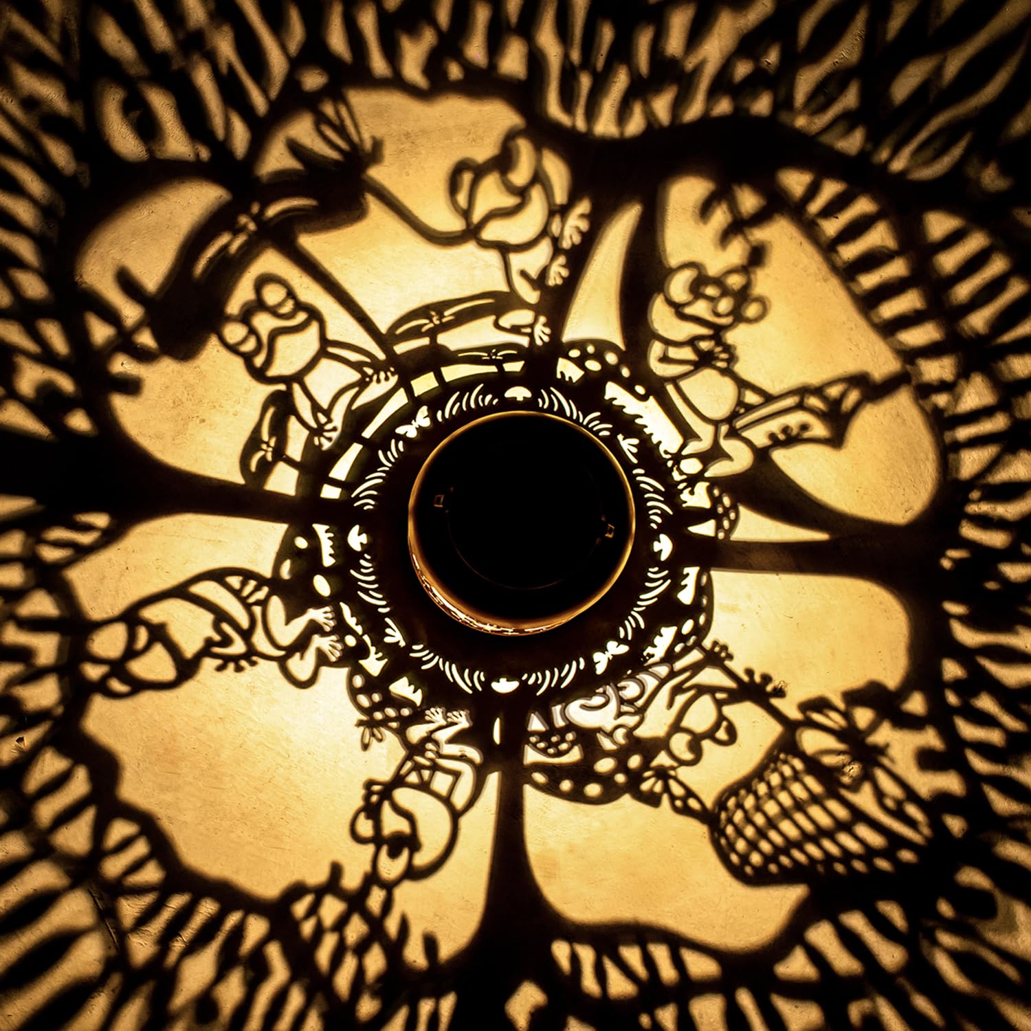 2 Pack Frog Solar Lanterns Outdoor Waterproof,Hanging Solar Lights Frog Gifts For Women Men Metal Led Decorative Light For Yard,