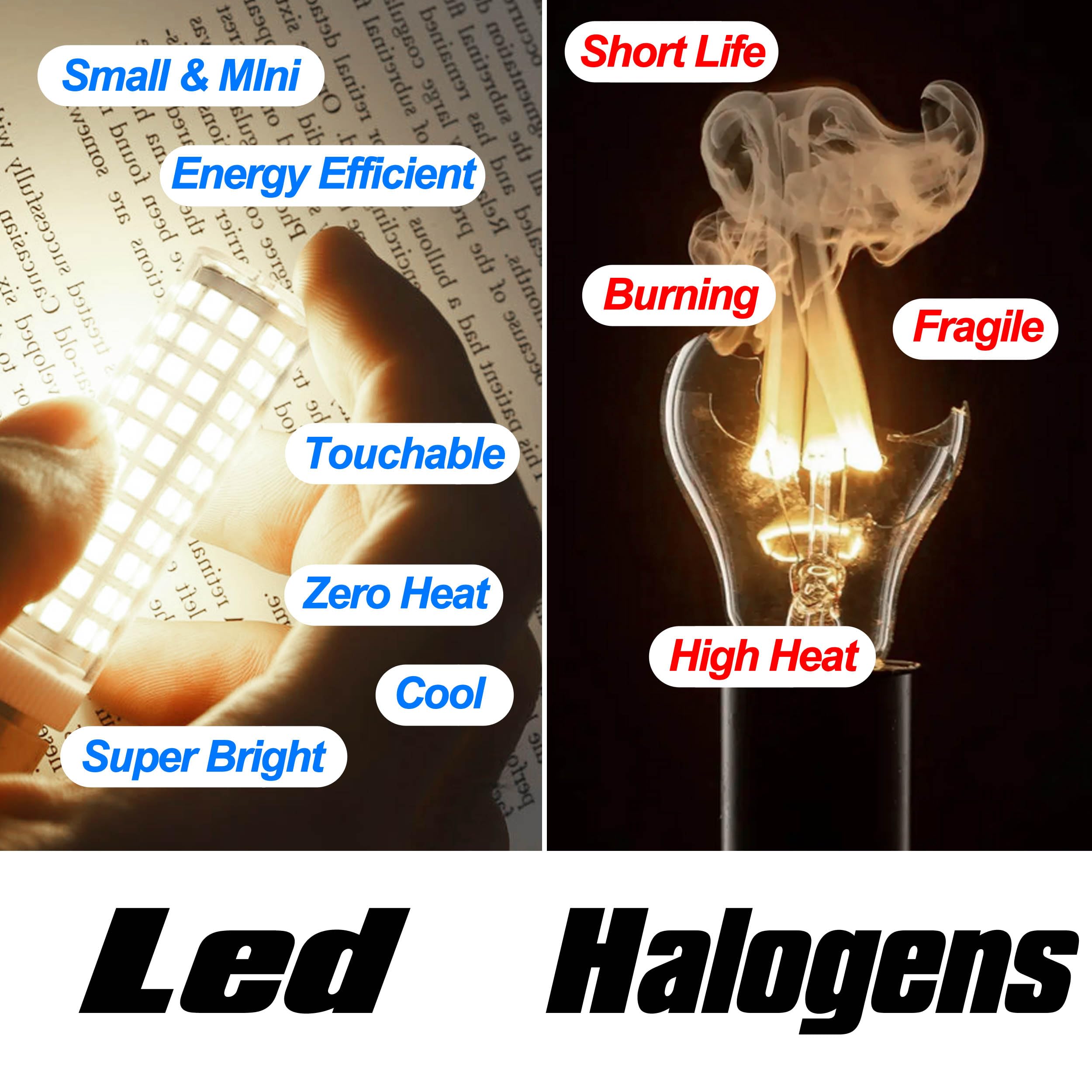 Ziomitus E12 100W Led Bulbs Equivalent C7,4000K Natural White,1200 Lm T6 E12 12W Led Candle Bulbs For Candelabra Ceiling Fan Cha