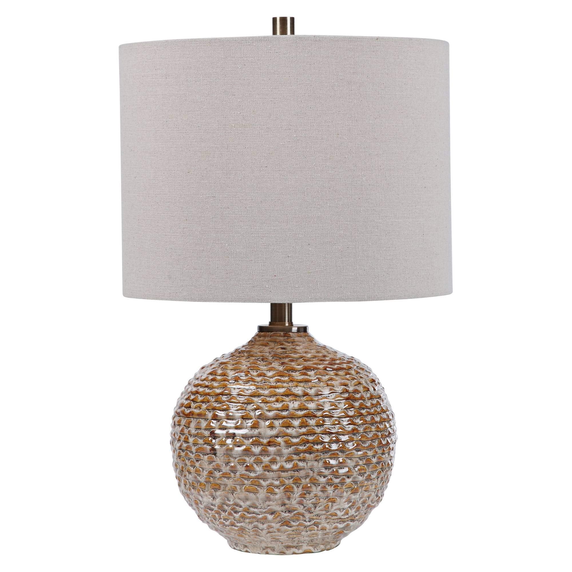 Uttermost Lagos - 1 Light Table Lamp - 14 Inches Wide By 14 Inches Deep