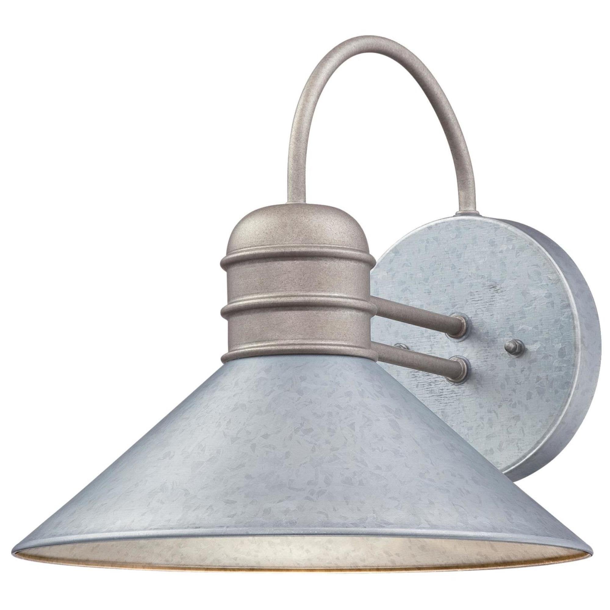 Westinghouse 6360900 Watts Creek One-Light, Galvanized Steel Finish OUTDOOR WALL Fixture,