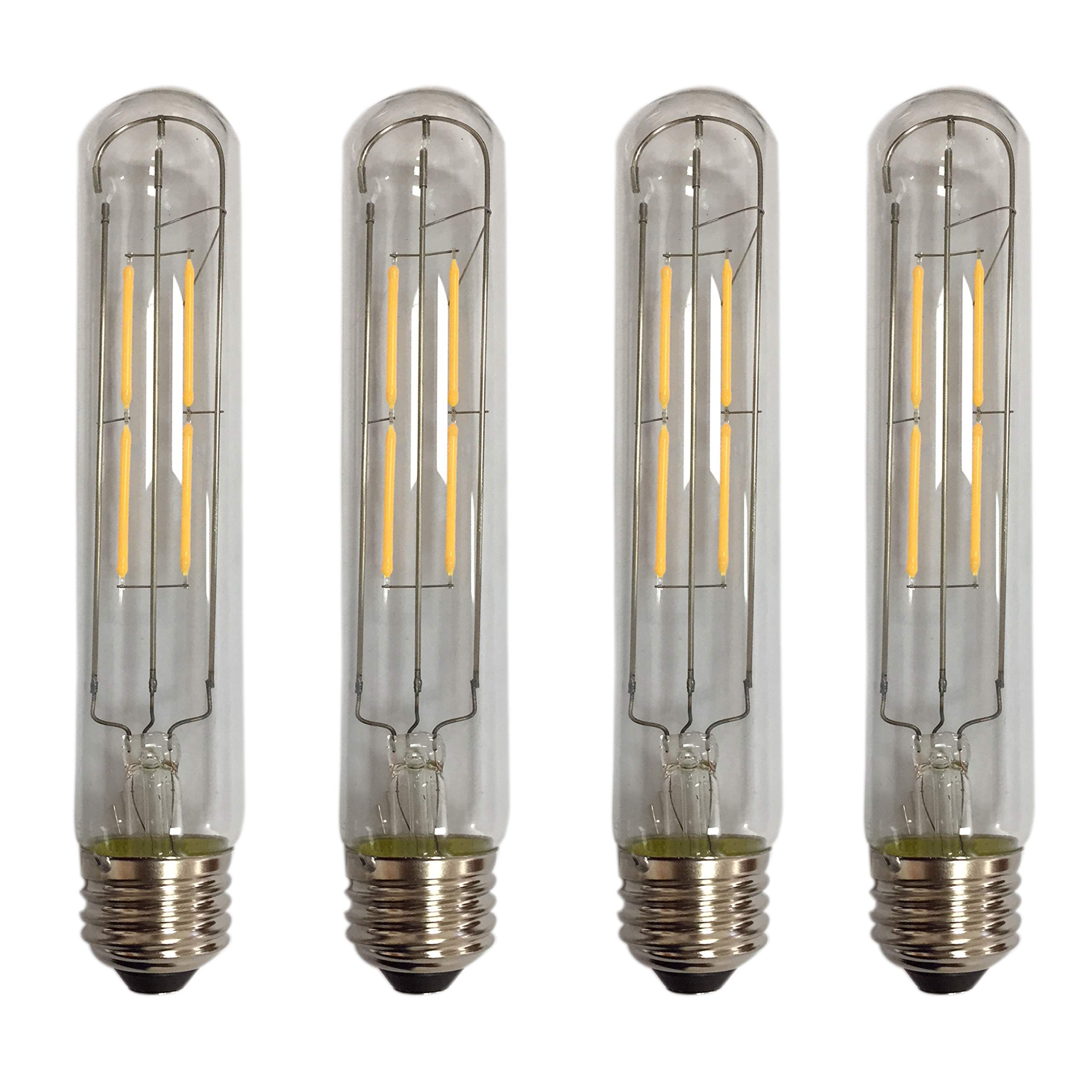 Royal Designs, Inc Lb-1509-4 Lb-1509-4 Vintage Dimmable Edison Light Bulb, T6.5/E26, Clear, 4 Count