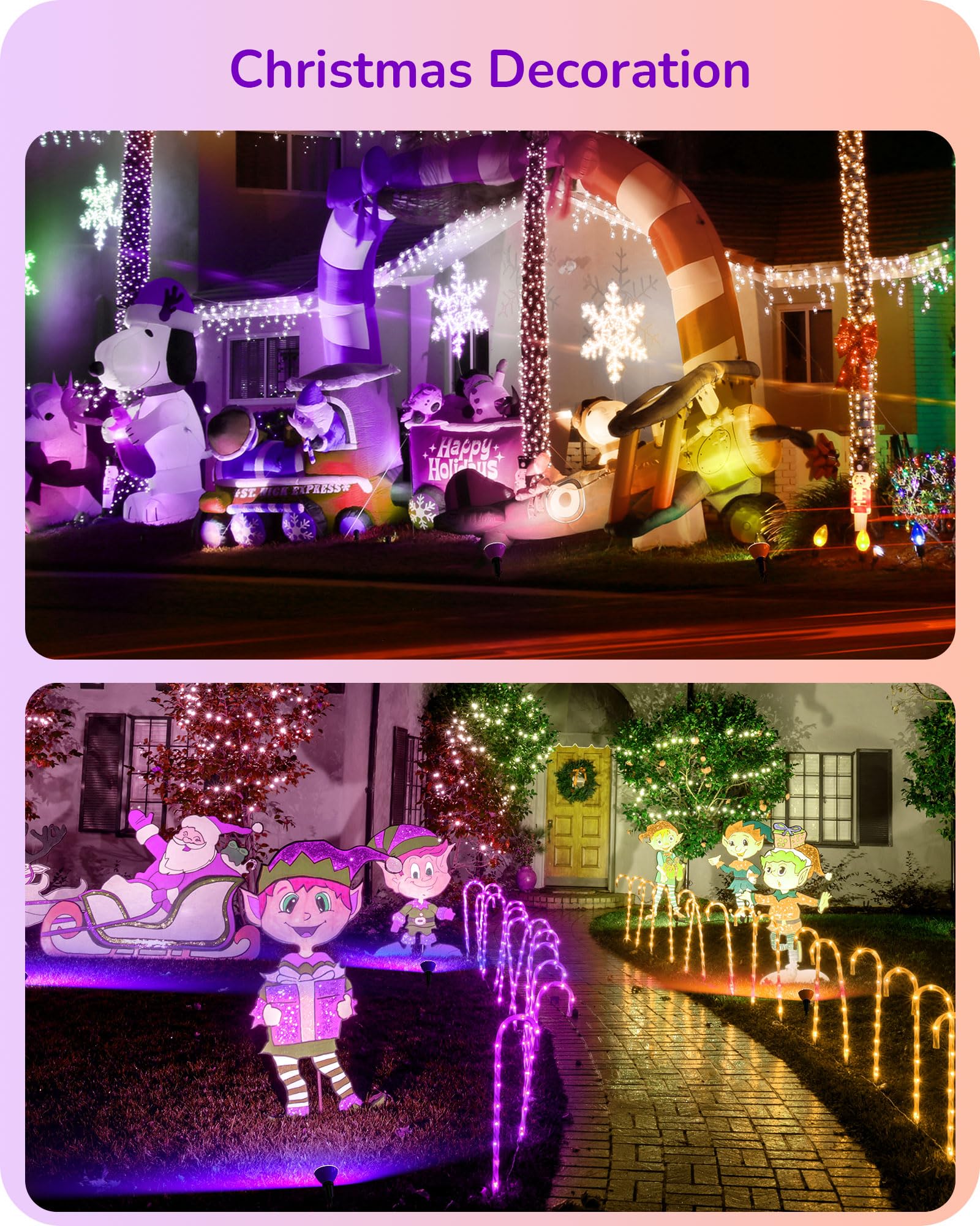 Edishine 18W Yellow Led Flood Light Bulbs, Dimmable, E26 Base, Etl Listed, 2 Pack