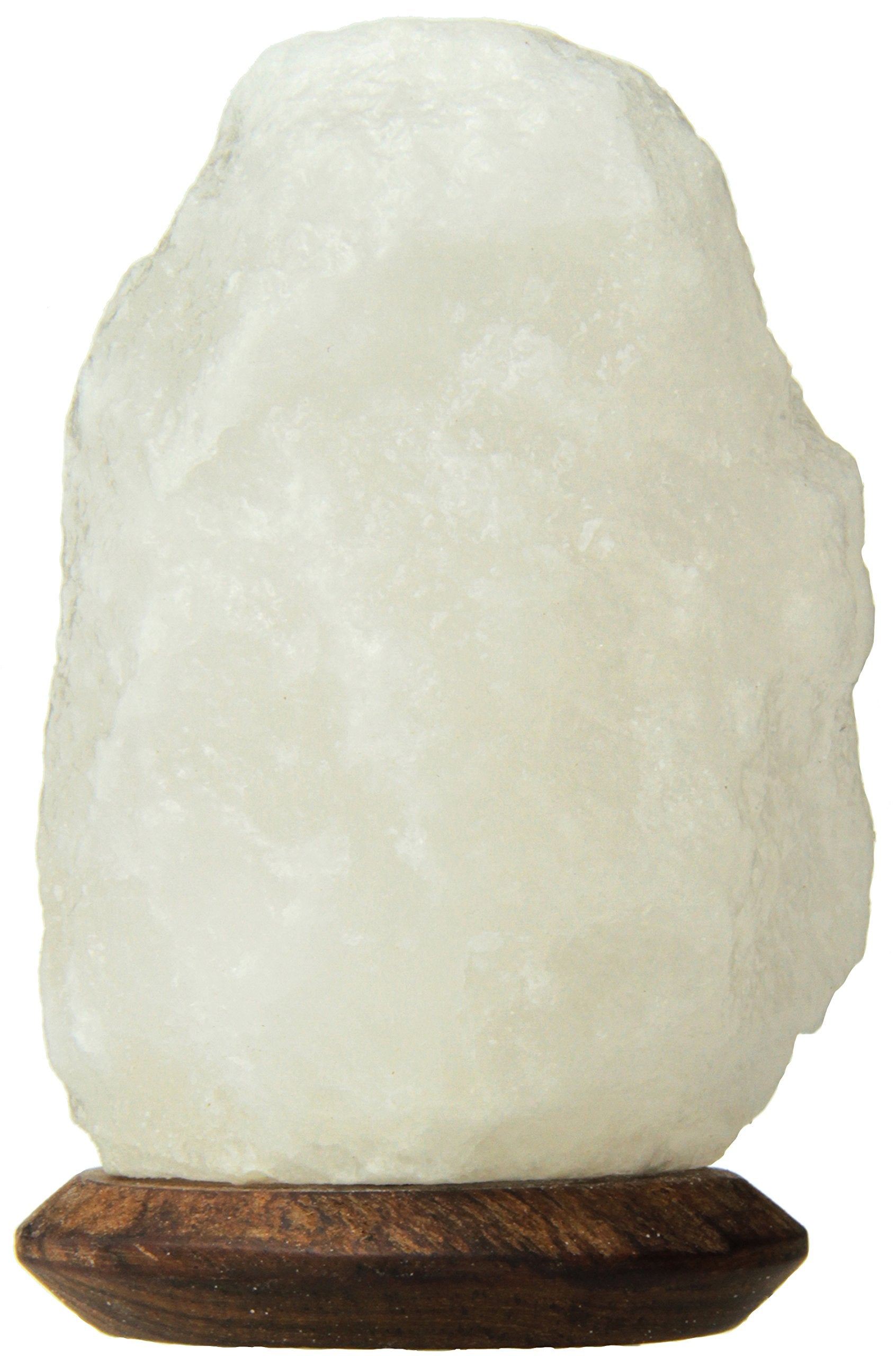Aloha Bay Himalayan Salt Lamp, 4 Inch, White, USB, Model 1248152, Himalayan Rock Salt