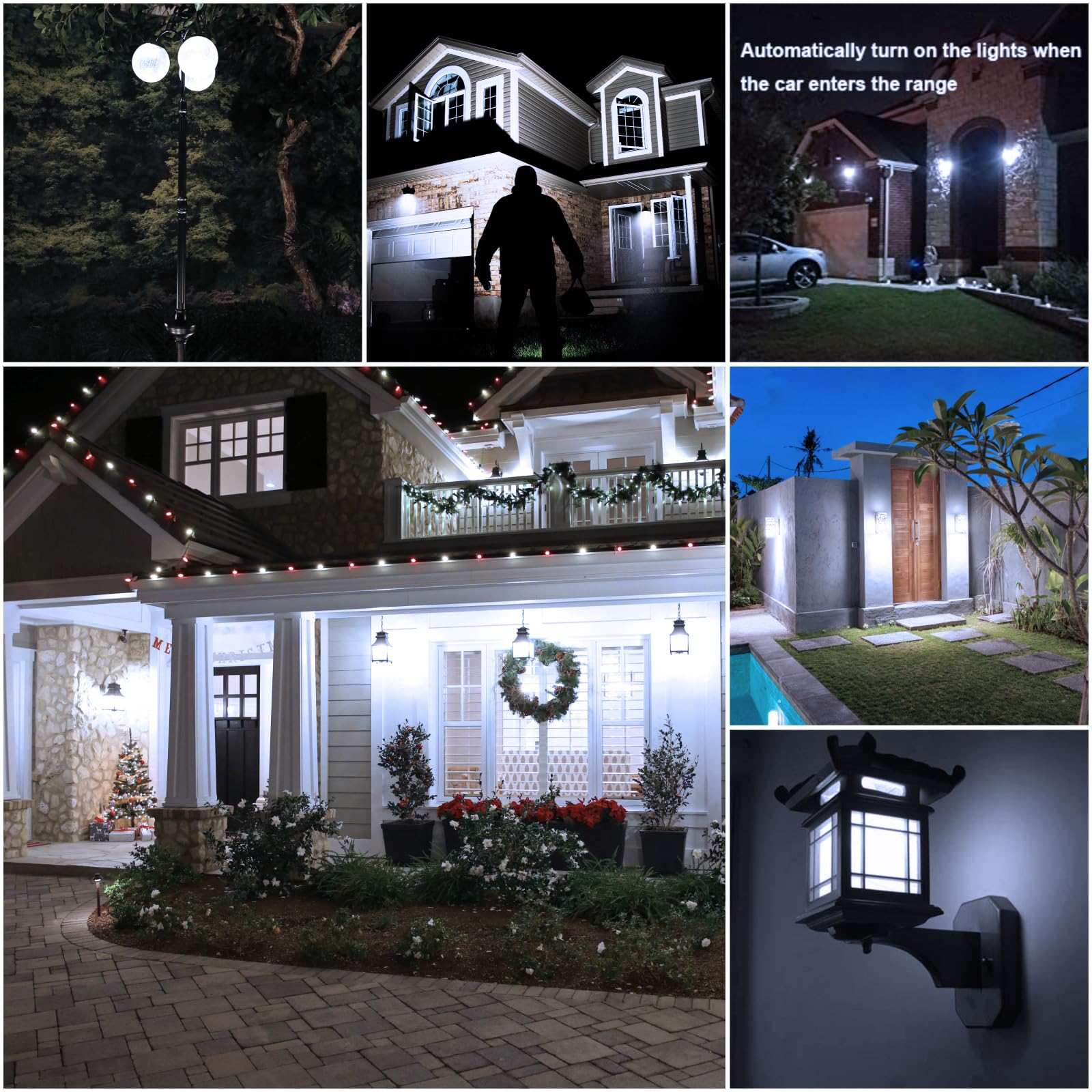 Radar Motion Sensor Led Light Bulbs, 32W Daylight White 6000K 4000Lm (300W Equivalent) Auto Motion Detector Activated Dusk To Da