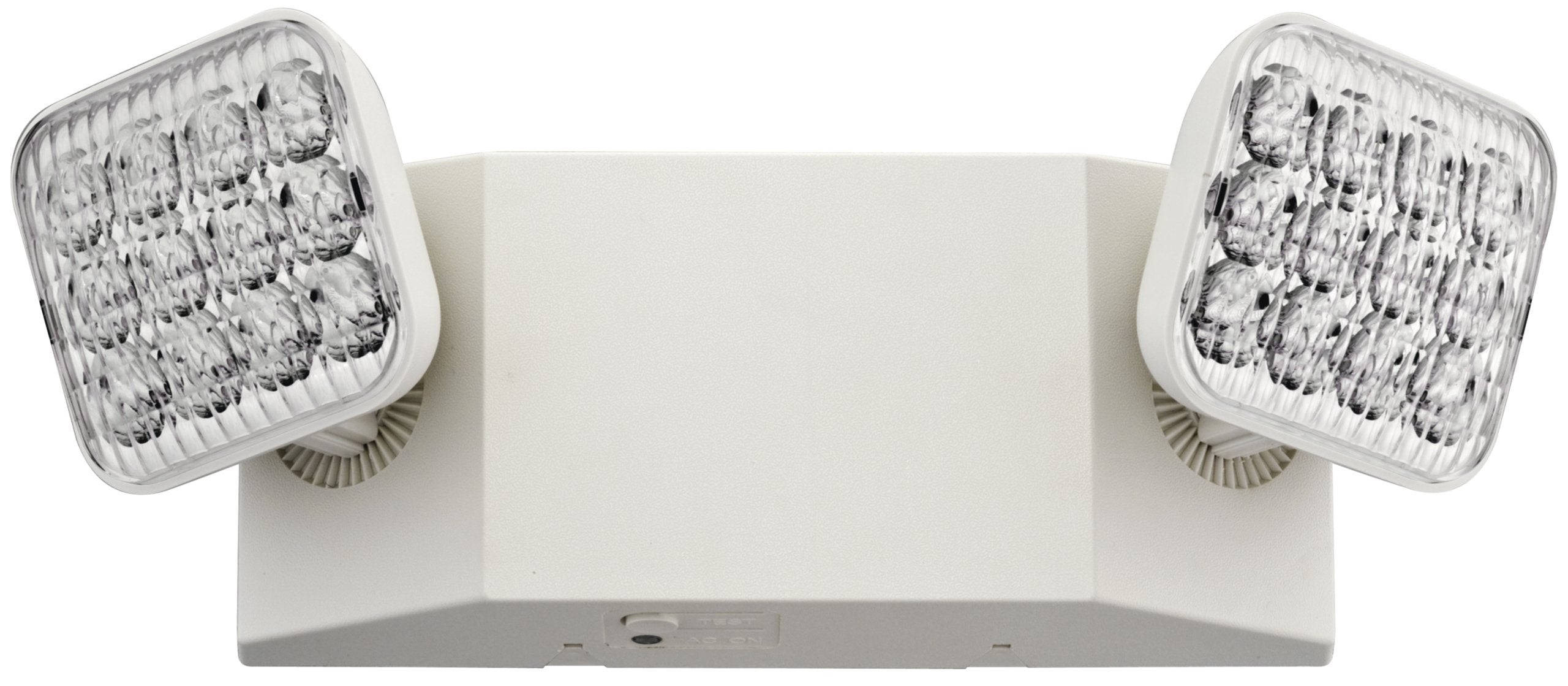 Lithonia Lighting Eu2 Led 2-Light White Led Emergency Fixture With 90 Minute Back Up