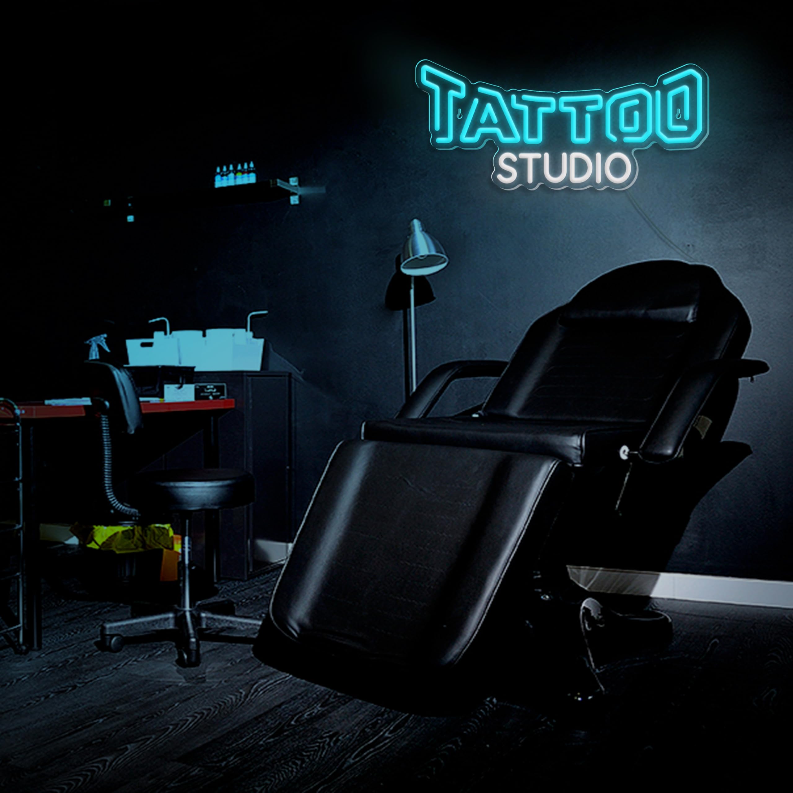 Tattoo Neon Sign Dimmable Tattoo Studio Neon Light For Tattoo Salon Studio Shop Business Logo Bedroom malt-inspired Bar Pub Garage Man Cave Decor Usb Powered Christmas Birthday Gift