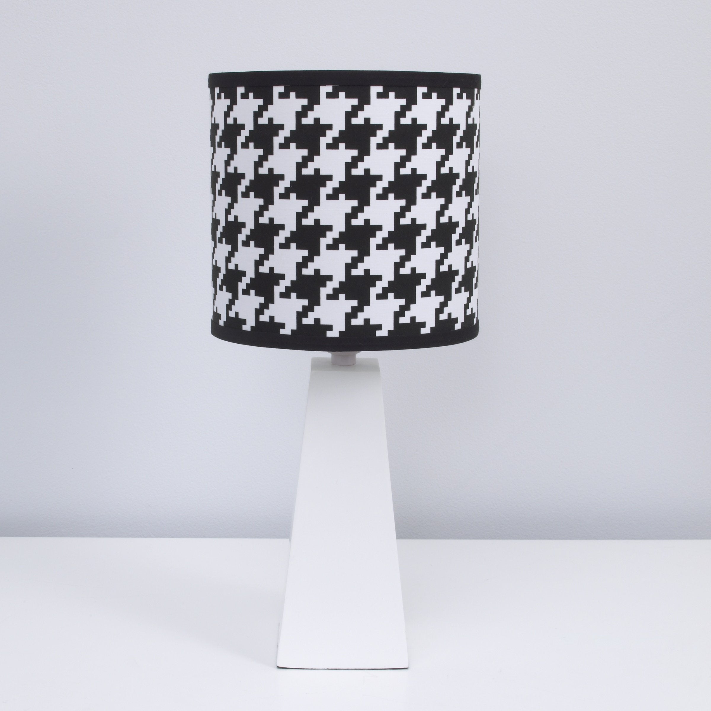 NoJo NoJo - Roar - Lamp & Shade, Black, White, Aqua