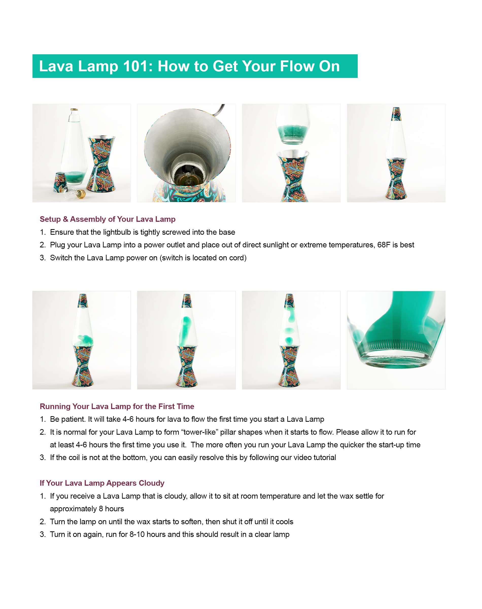 Spencer Gifts Lava Lamp - 14.5in Metallic Charcoal - Original Motion Lamp - White Wax, Clear Liquid, Model 02986784