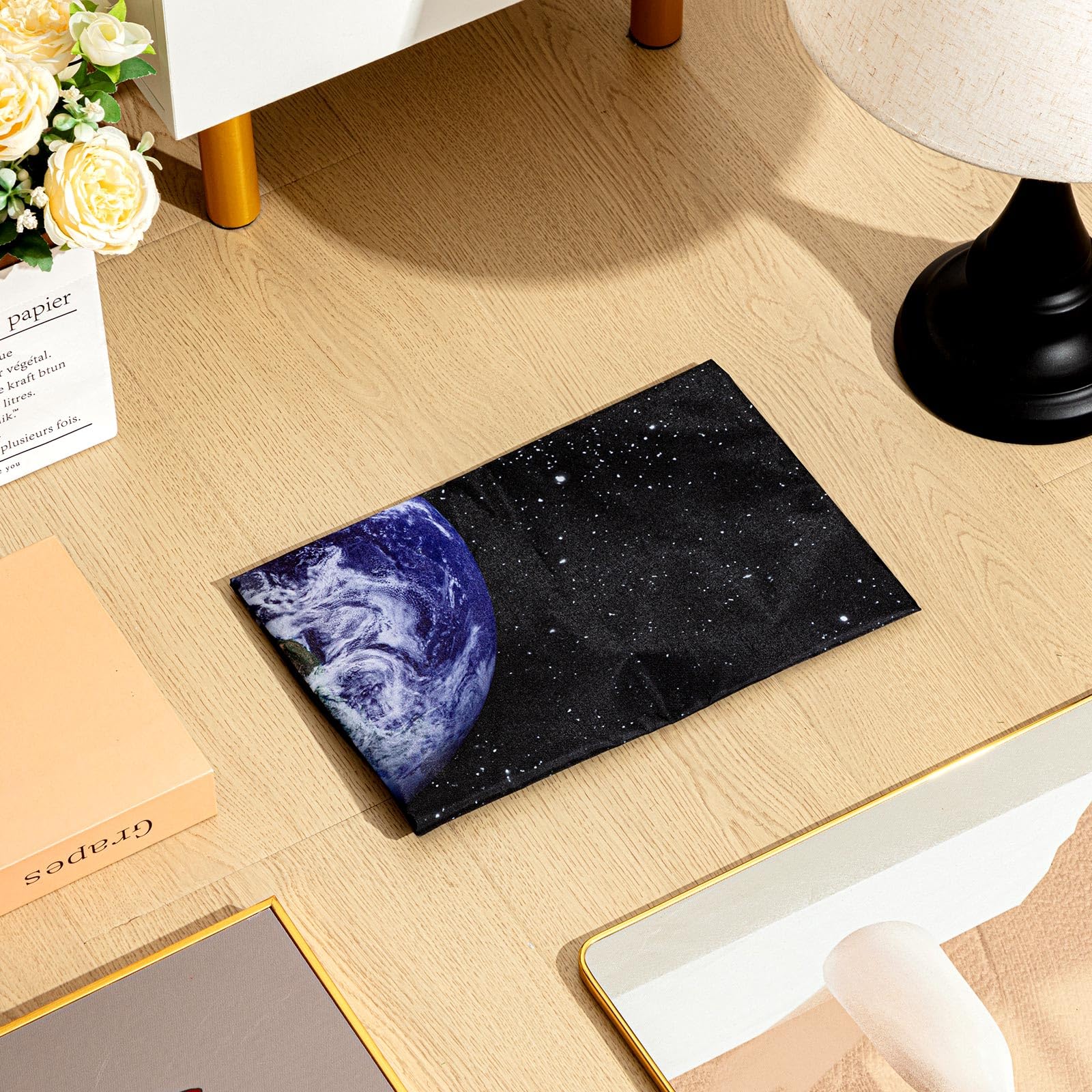 Patelai Fluorescent Light Cover with 10 Magnets, 4 x 2 Feet, Black, Model PT-Patelai-44510 for Classroom, Home, Office Decor