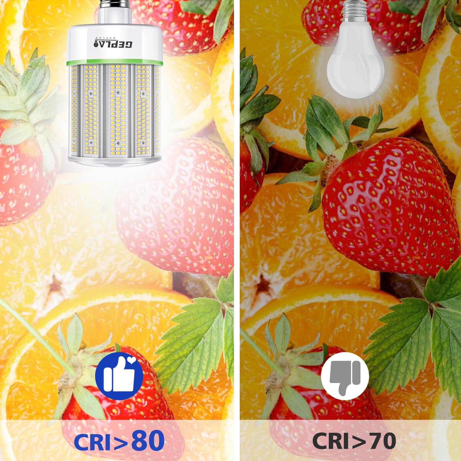 1000W Equivalent Led Corn Bulb, 300W E39 Mogul Base Bulbs,42,000 Lumen Replacement Metal Halide/Hid/Hps Bulb,5000K Daylight For