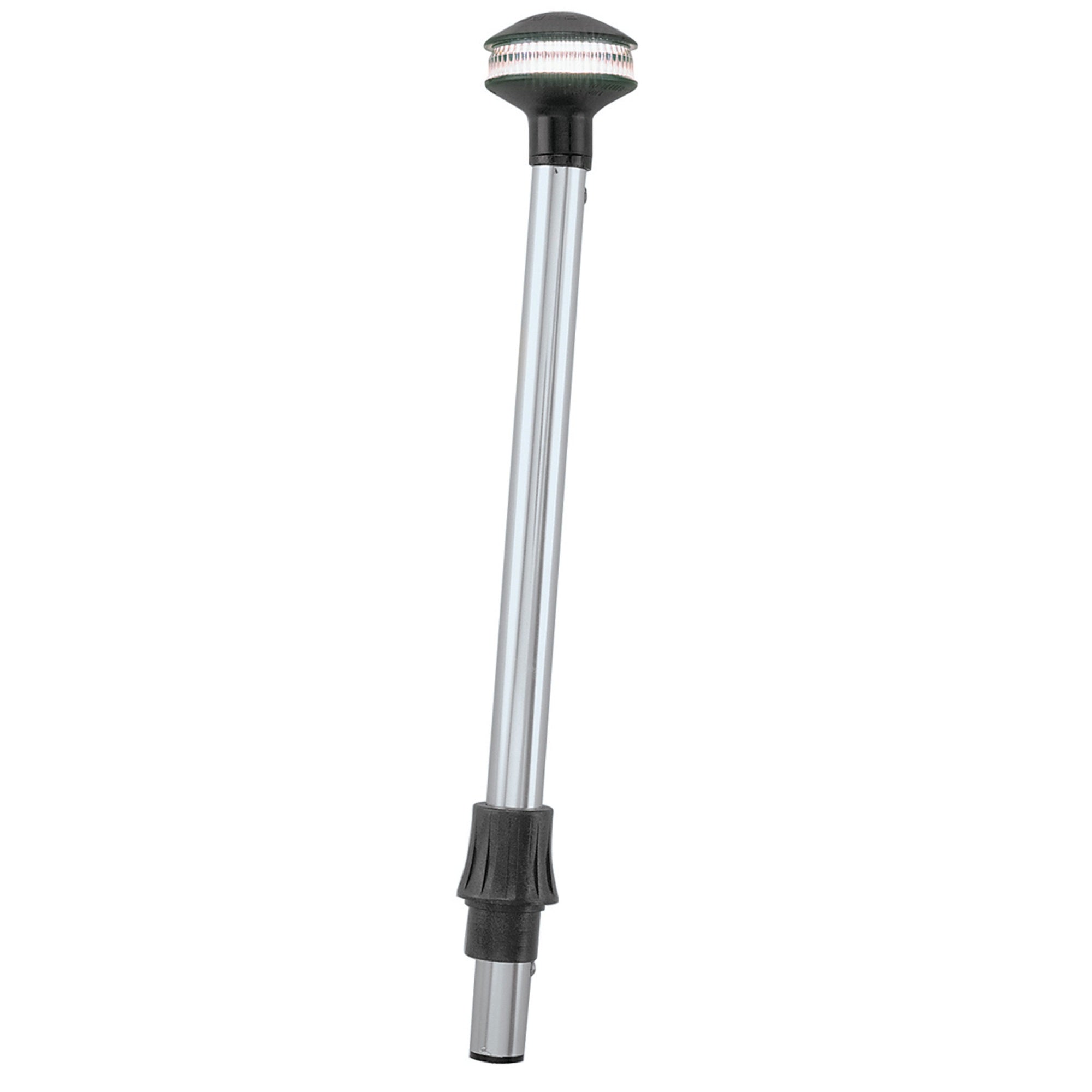 Perko Inland-Series 36in All-Round Pole Light, Model 1440DP4CHR, Reduced Glare, Polymer Construction
