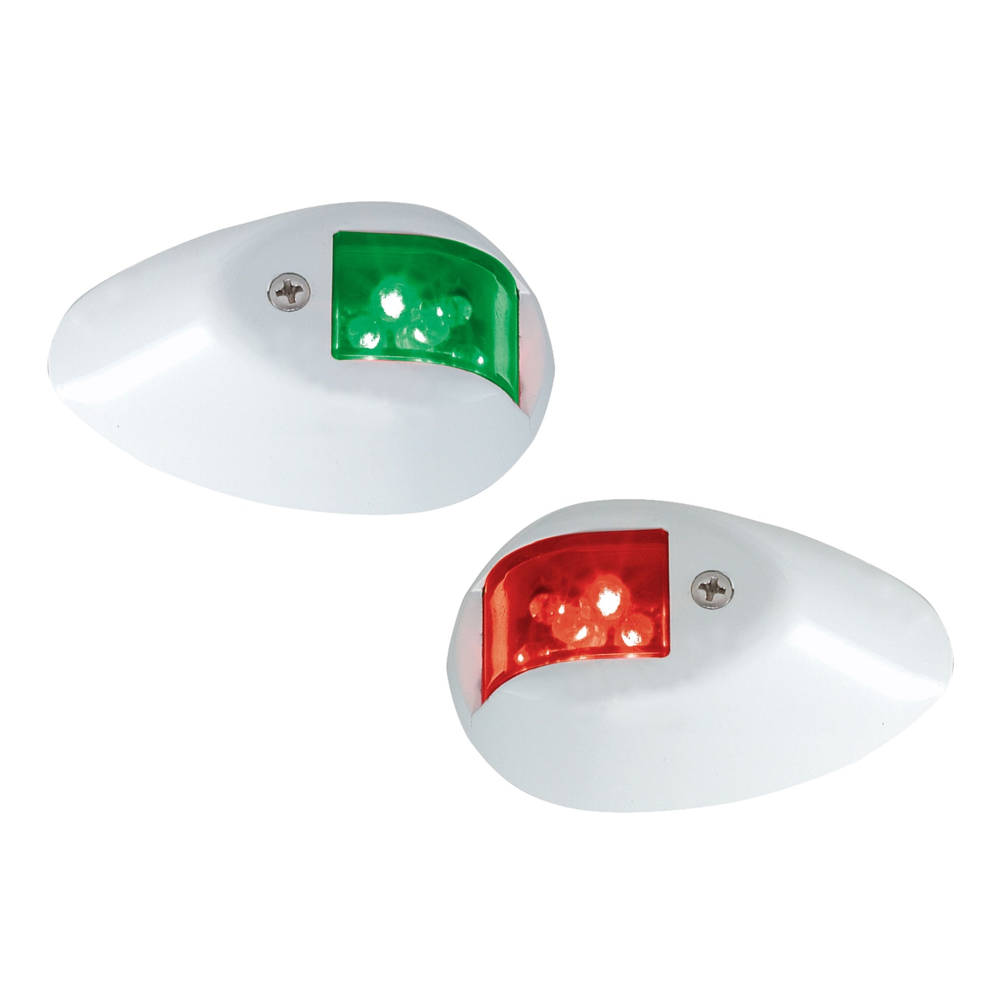 Perko 0602Dp1Wht Led Side Lights With White Polymer Base