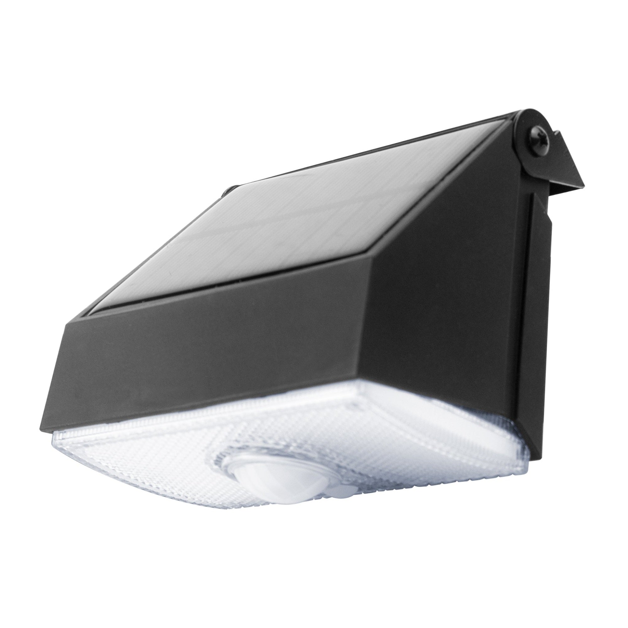 Wagan EL8570 Solar Wall Light, 1000 Lumens, Waterproof, Motion Detected, Black, 1 Pack, Plastic