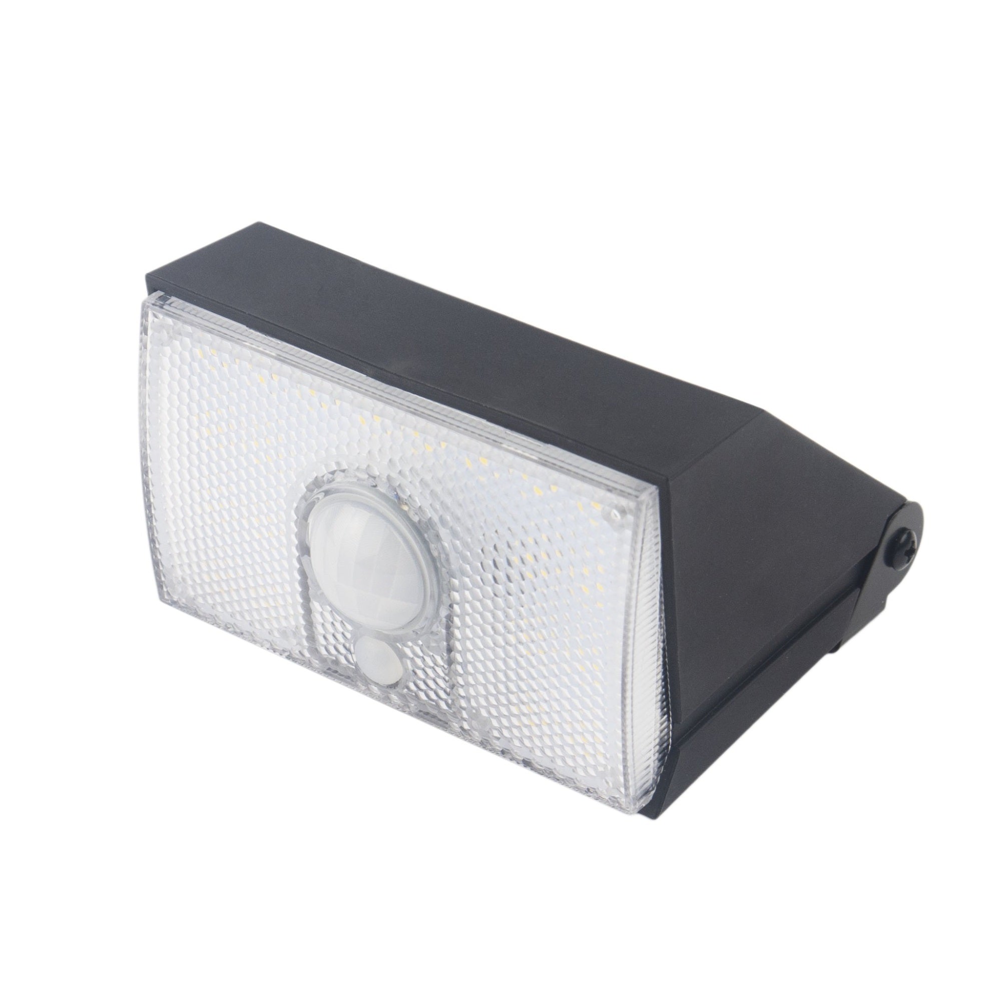 Wagan EL8570 Solar Wall Light, 1000 Lumens, Waterproof, Motion Detected, Black, 1 Pack, Plastic