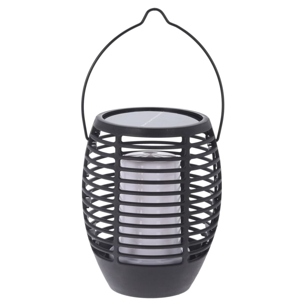 ProGarden 3-in-1 LED Solar-Taschenlampe Gartenleuchte Schwarz