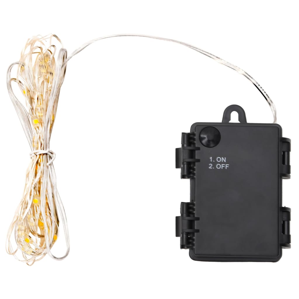 vidaXL LED String Lights with 66 LEDs and Fan 259.8