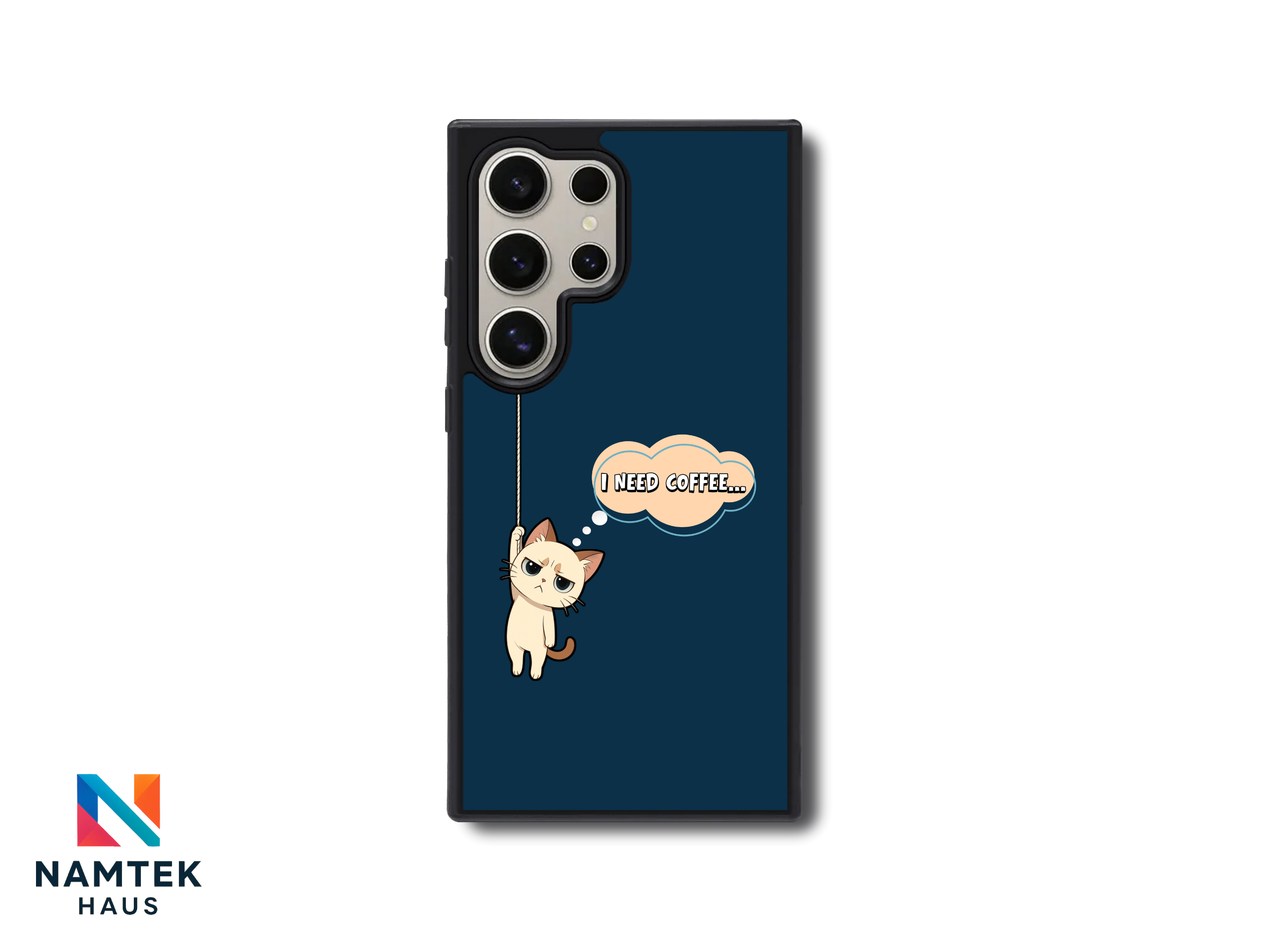 Grumpy Cat "I Need Coffee" Phone Case